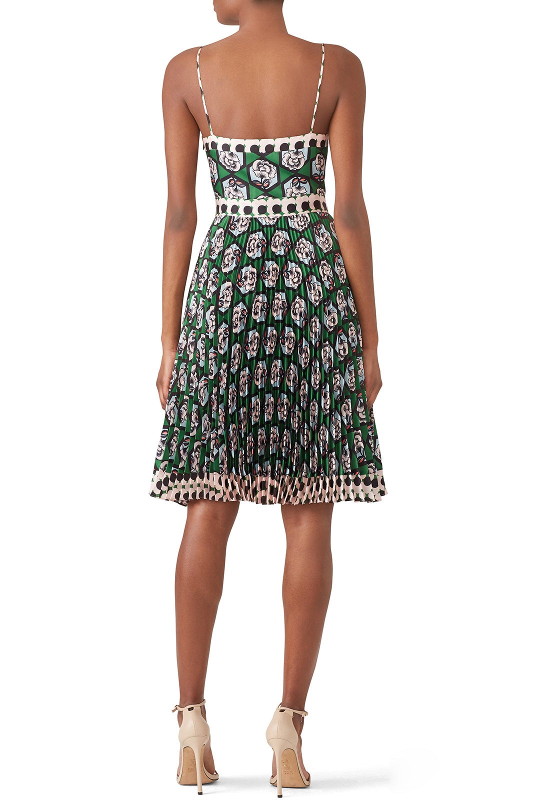 Hexagon Floral Jill Dress by Milly 1