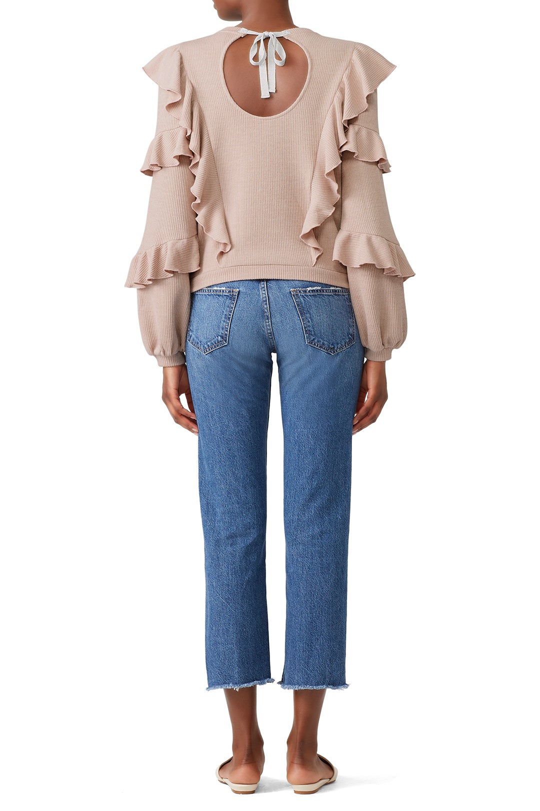 Blush Avian Sweater by Saylor 2
