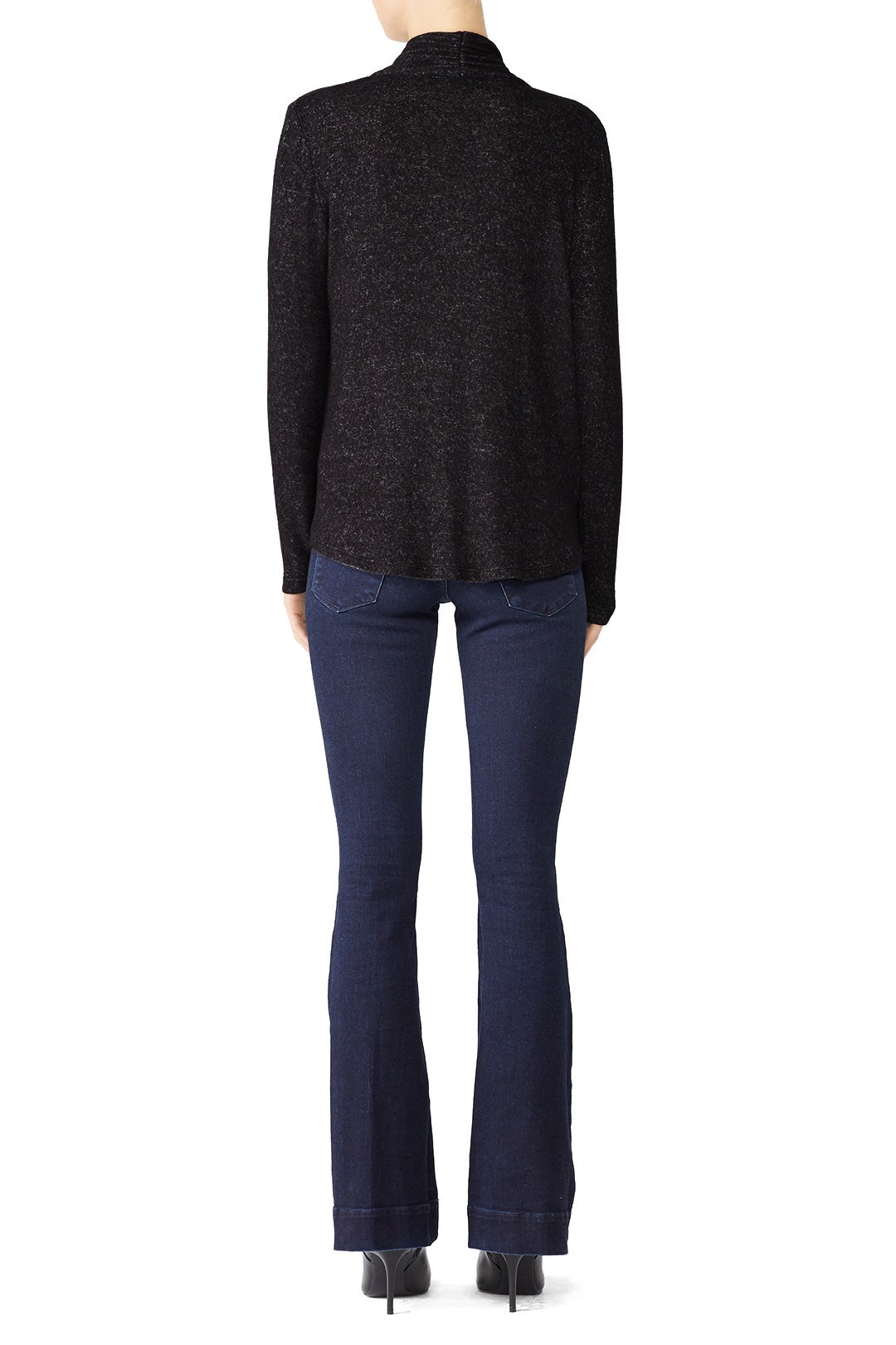 Brushed Knit Crossover Top by Slate & Willow 2