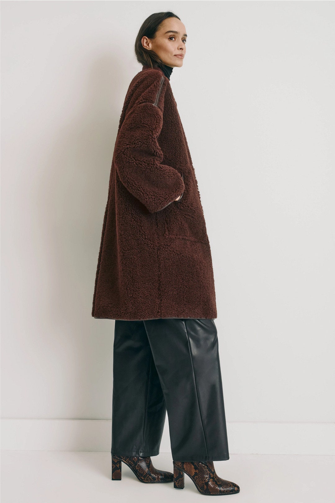 Mille Sherpa Coat by ba&sh 1