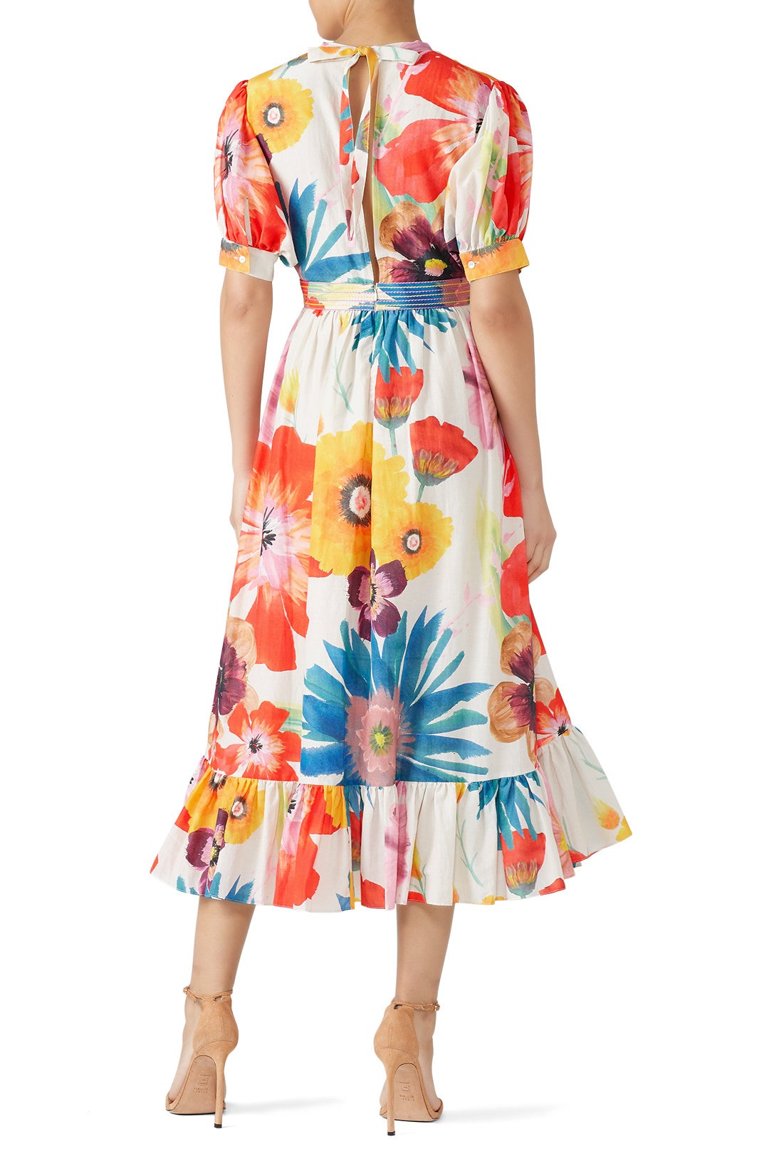 Multi Floral Greta Dress by CAROLINA K 1