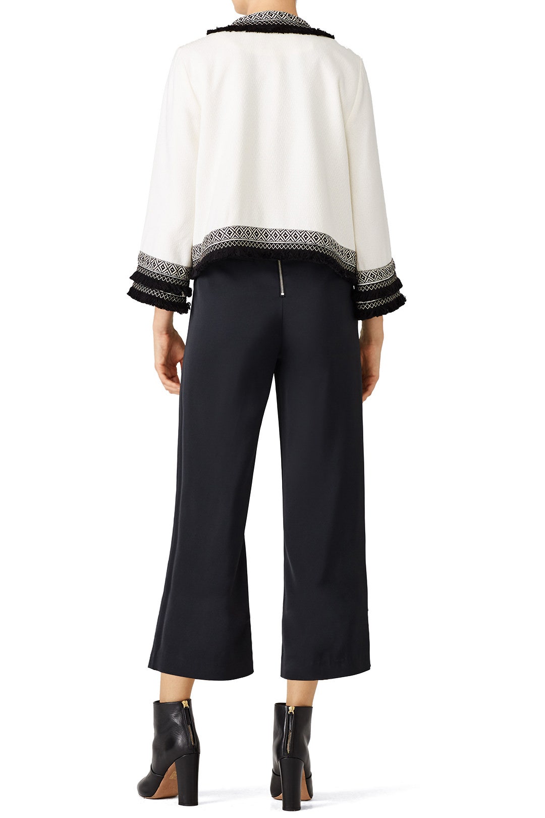 Textured Crop Jacket by cupcakes and cashmere 1