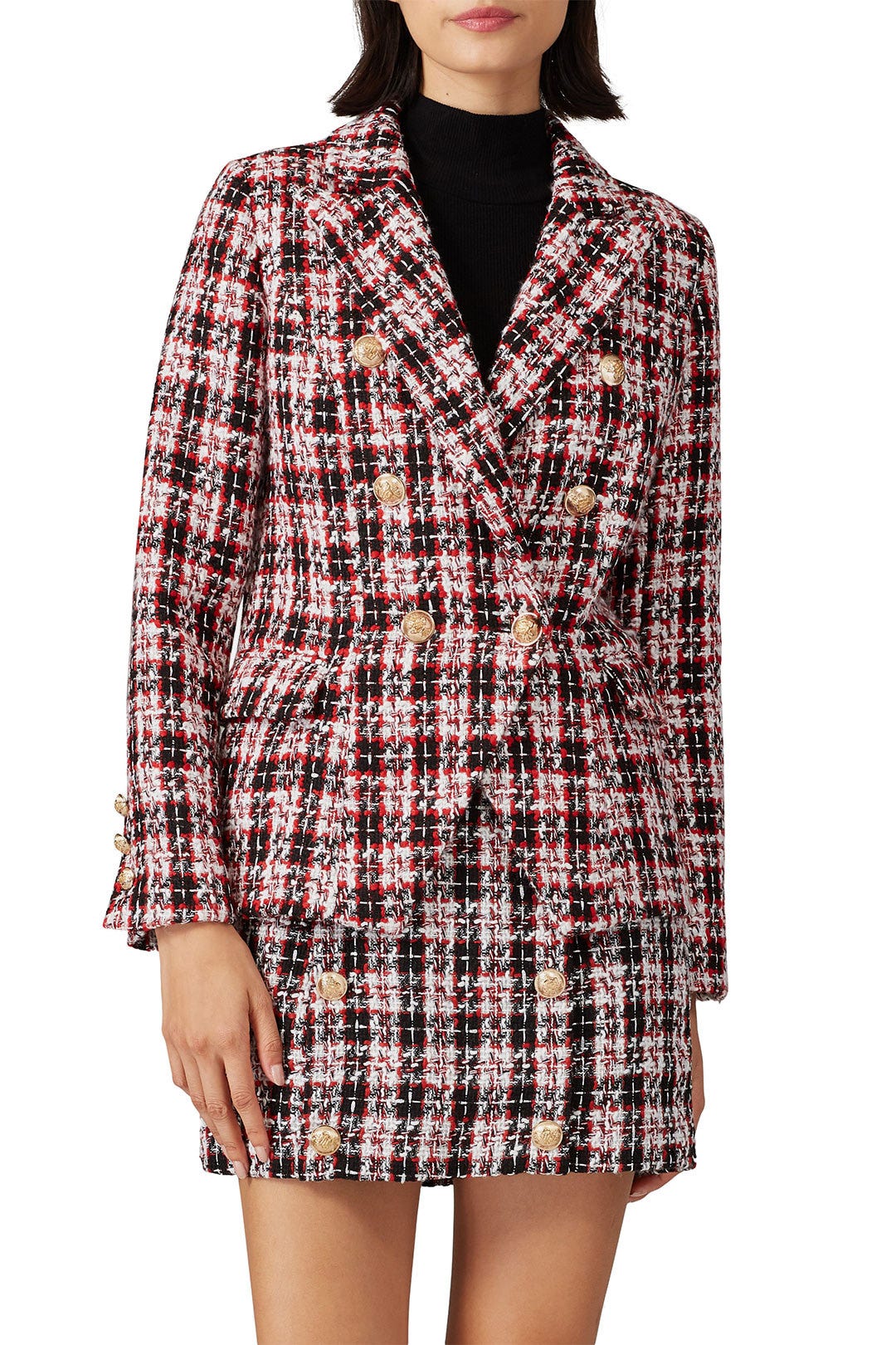 Tartan Palermo Blazer by Lioness 1