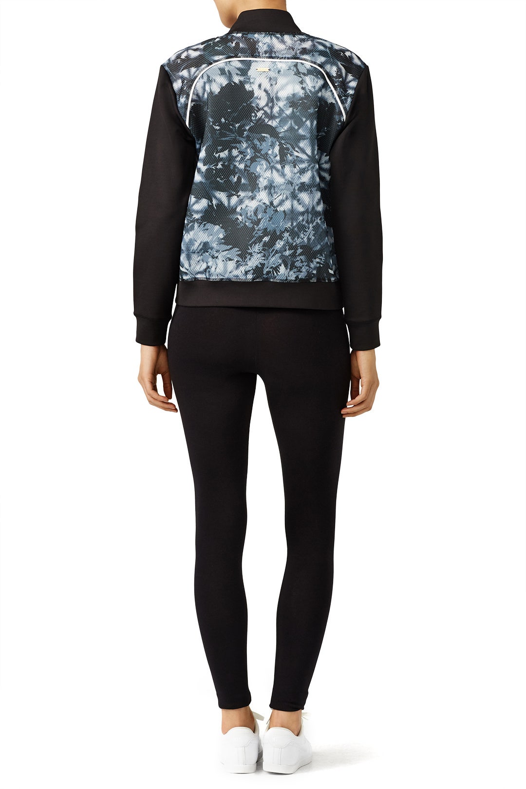 Palm Shadow Mesh Bomber Jacket by ALALA 1