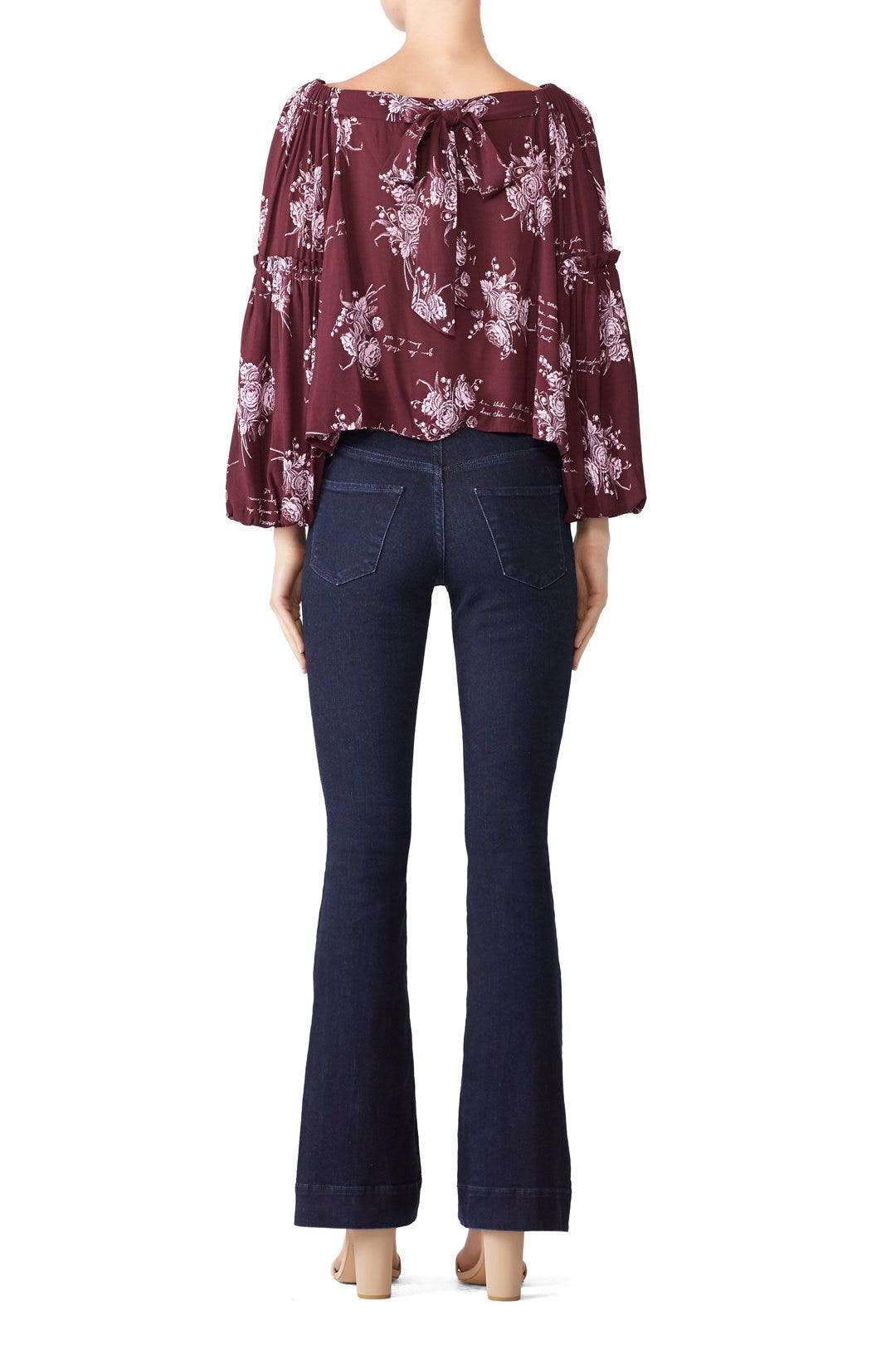 Floral Amelie Top by Cinq à Sept 1