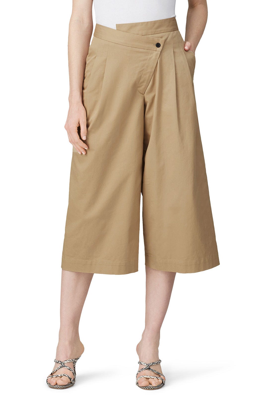 Pleated Front Culottes by Monse 2