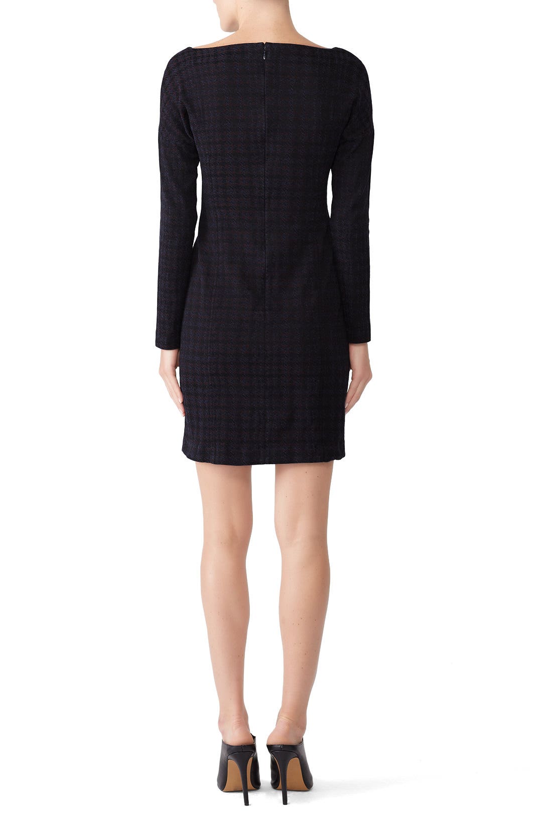 Red Plaid Dress by Theory 2