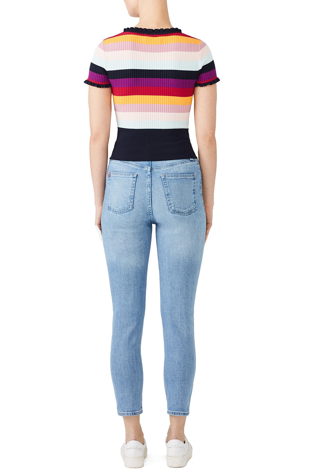 Striped Nicolette Top by Cinq à Sept 1