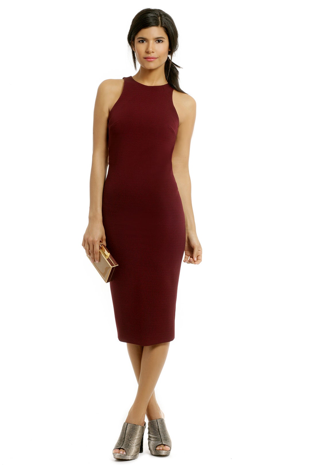 Red Velvet Sheath by Cushnie 2