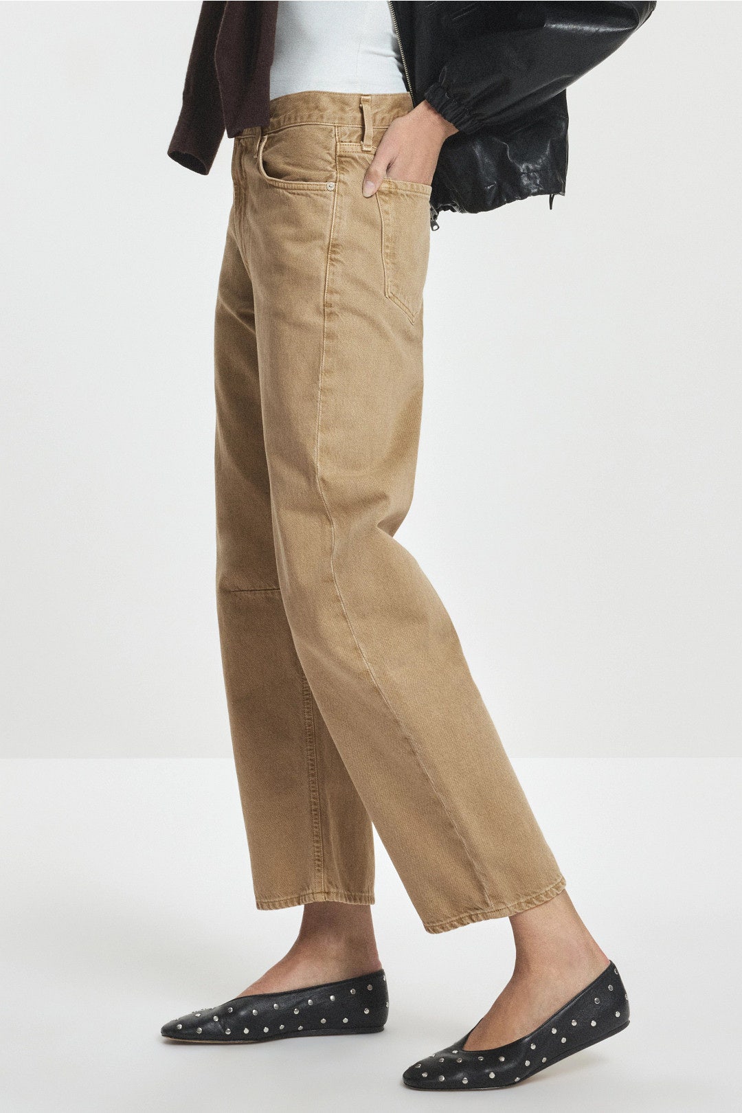 Miro Brown Barrel Jeans by Citizens of Humanity 1
