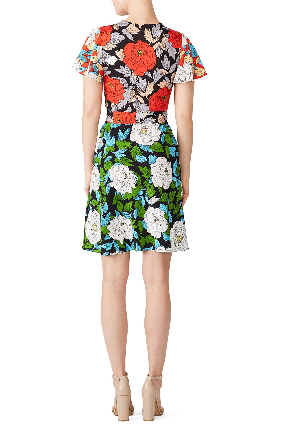 Boswell Flutter Wrap Dress by Diane von Furstenberg 1