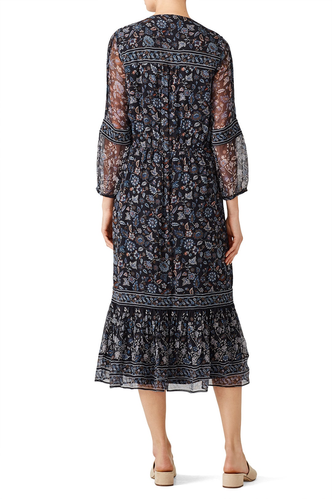 knee length dresses for ladies Joia Dress in Forest