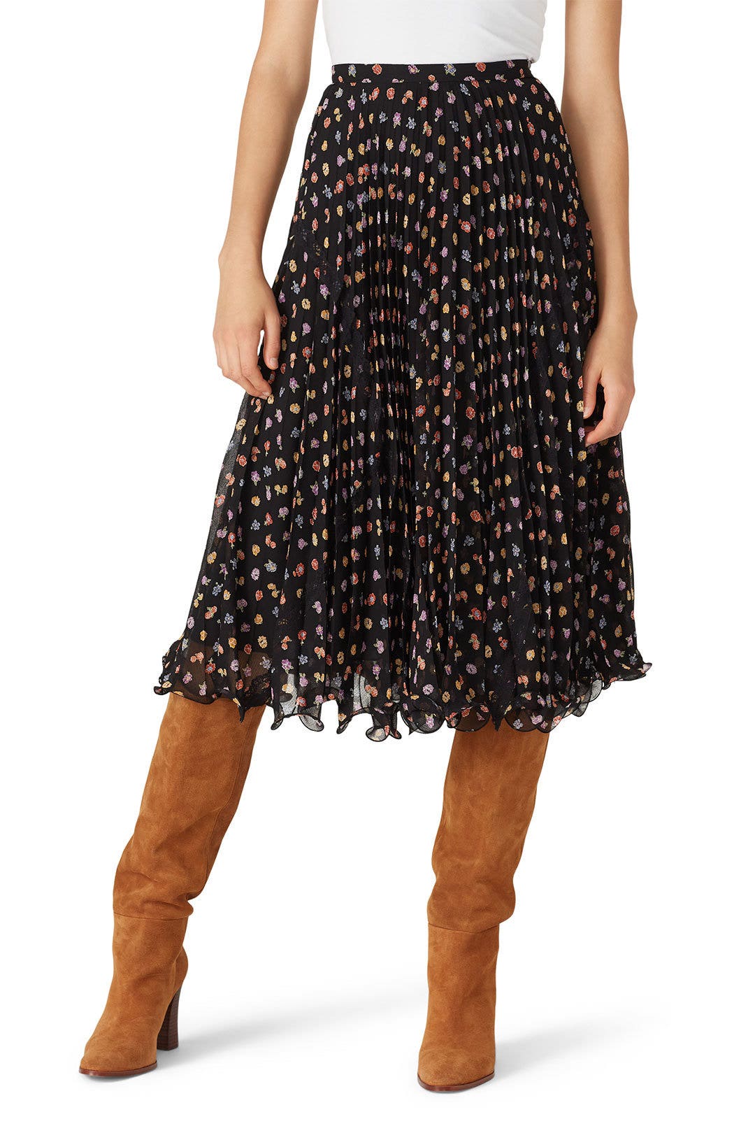 Botanical Flower Skirt by See by Chloé 2