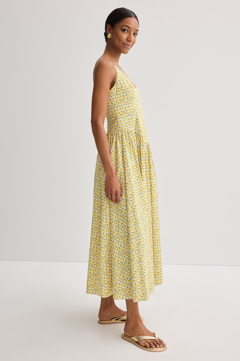 Yellow Dena Dress by Staud - Photo 1