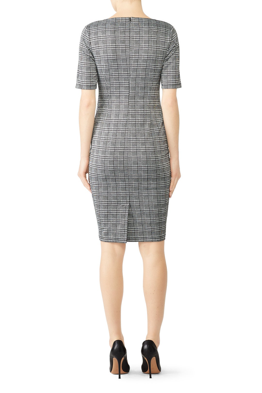 Plaid Maternity Sheath by Slate & Willow 1