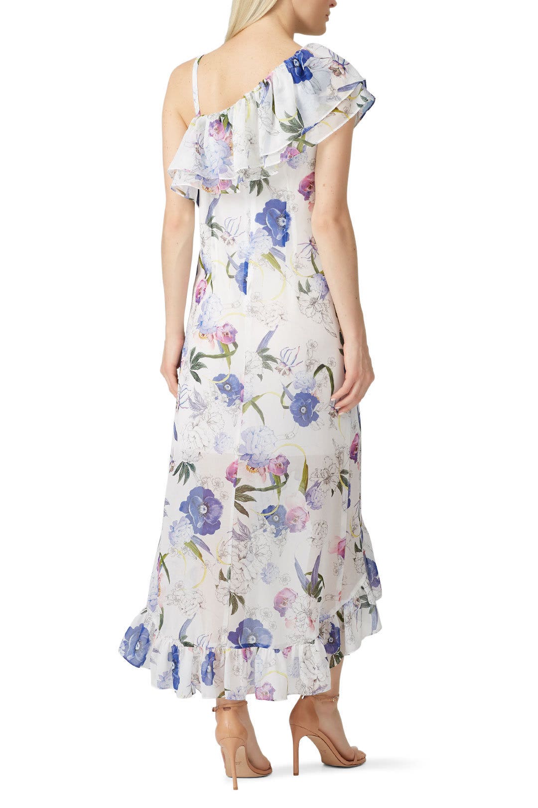 Ruffled Floral Dress by Slate & Willow 2