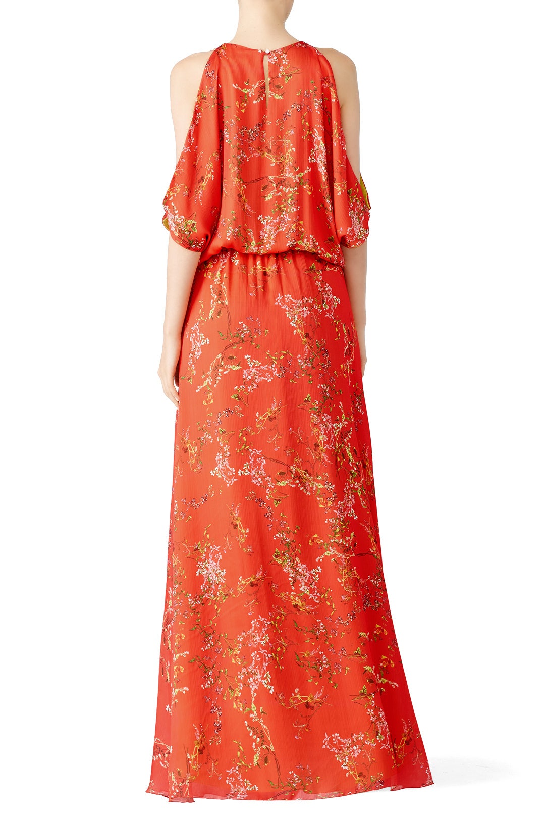 Angia Red Floral Maxi Dress by Alexis 1