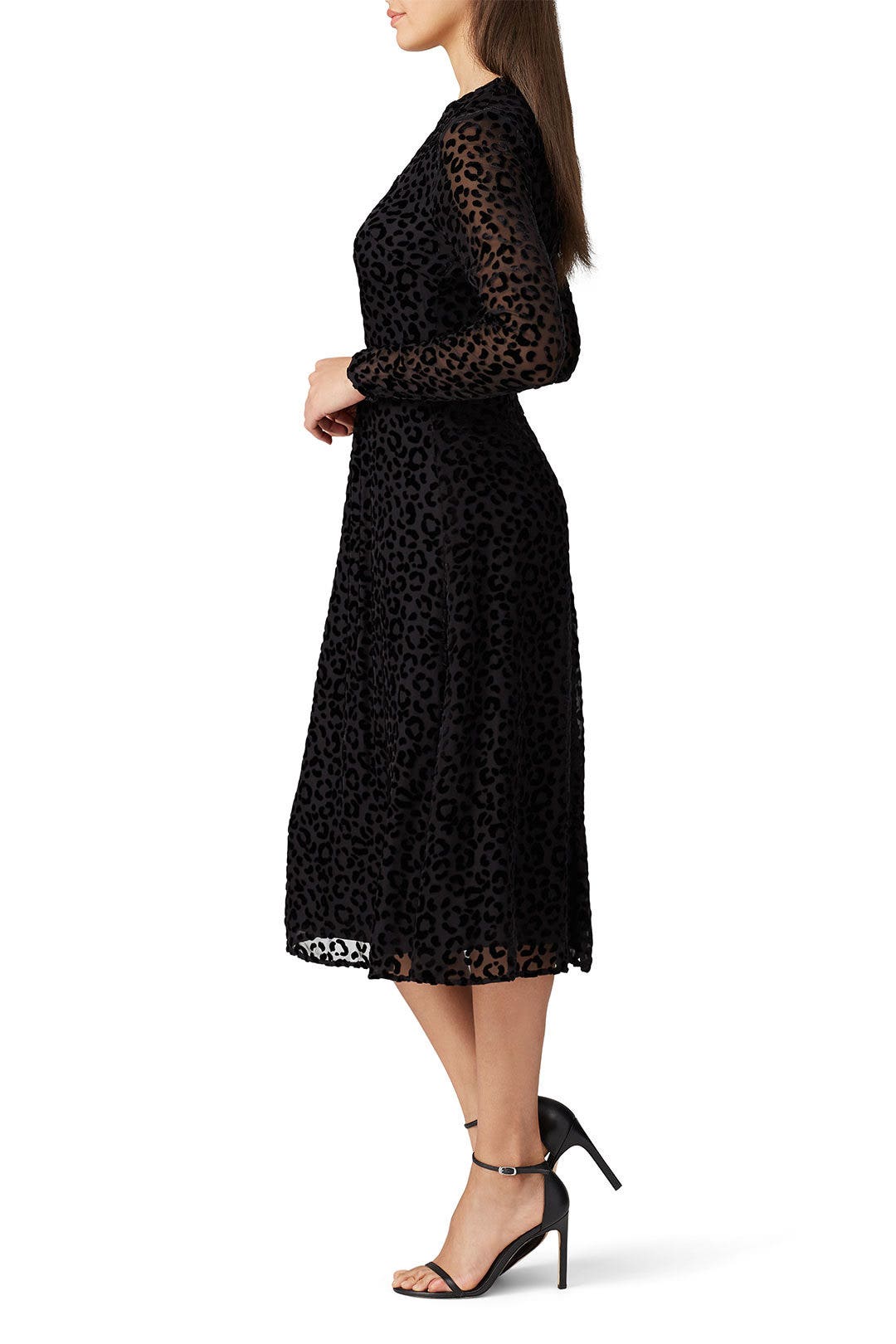 Leopard Grosgrain Burnout Dress by Boden 1