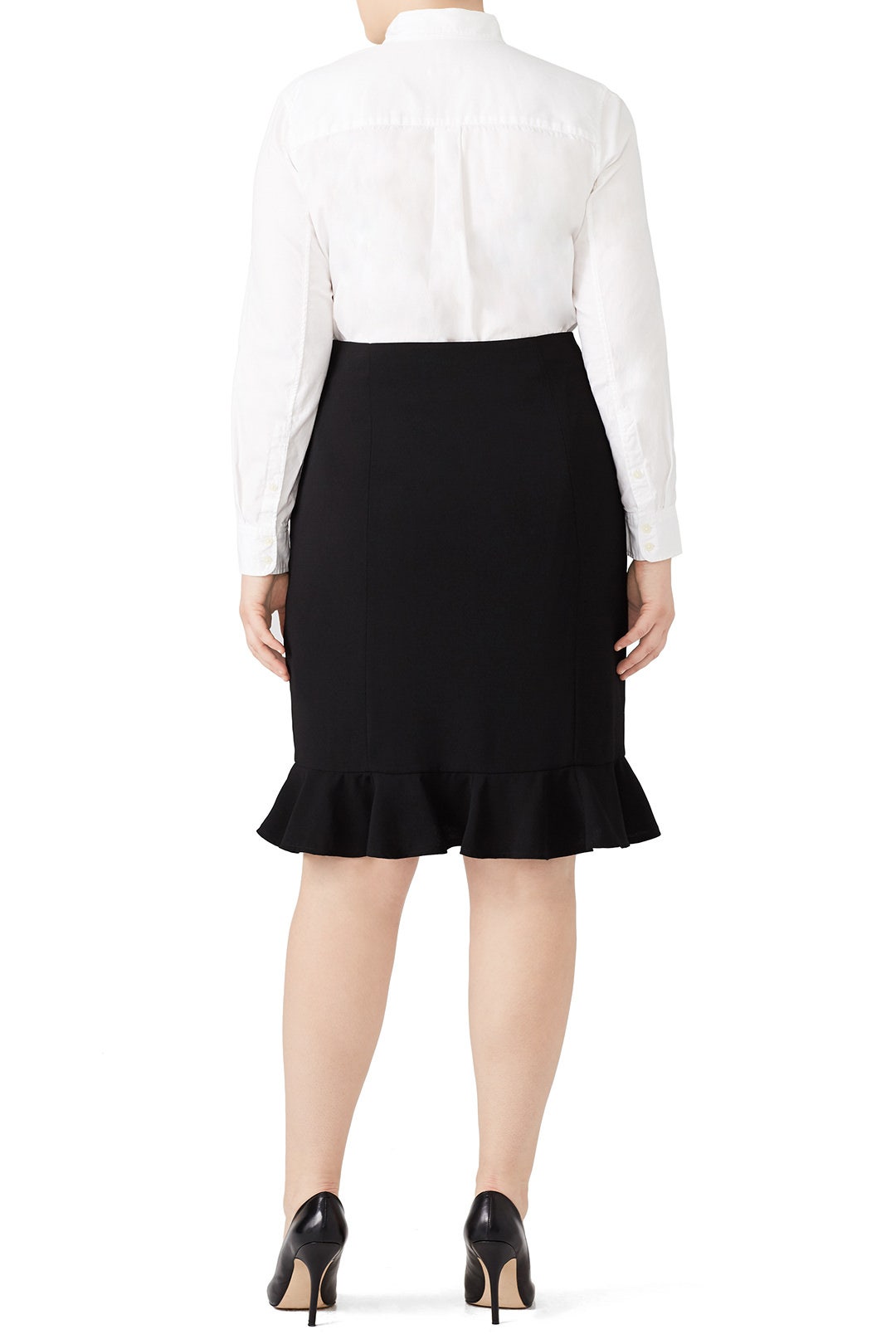 Pencil Flute Skirt by City Chic 1