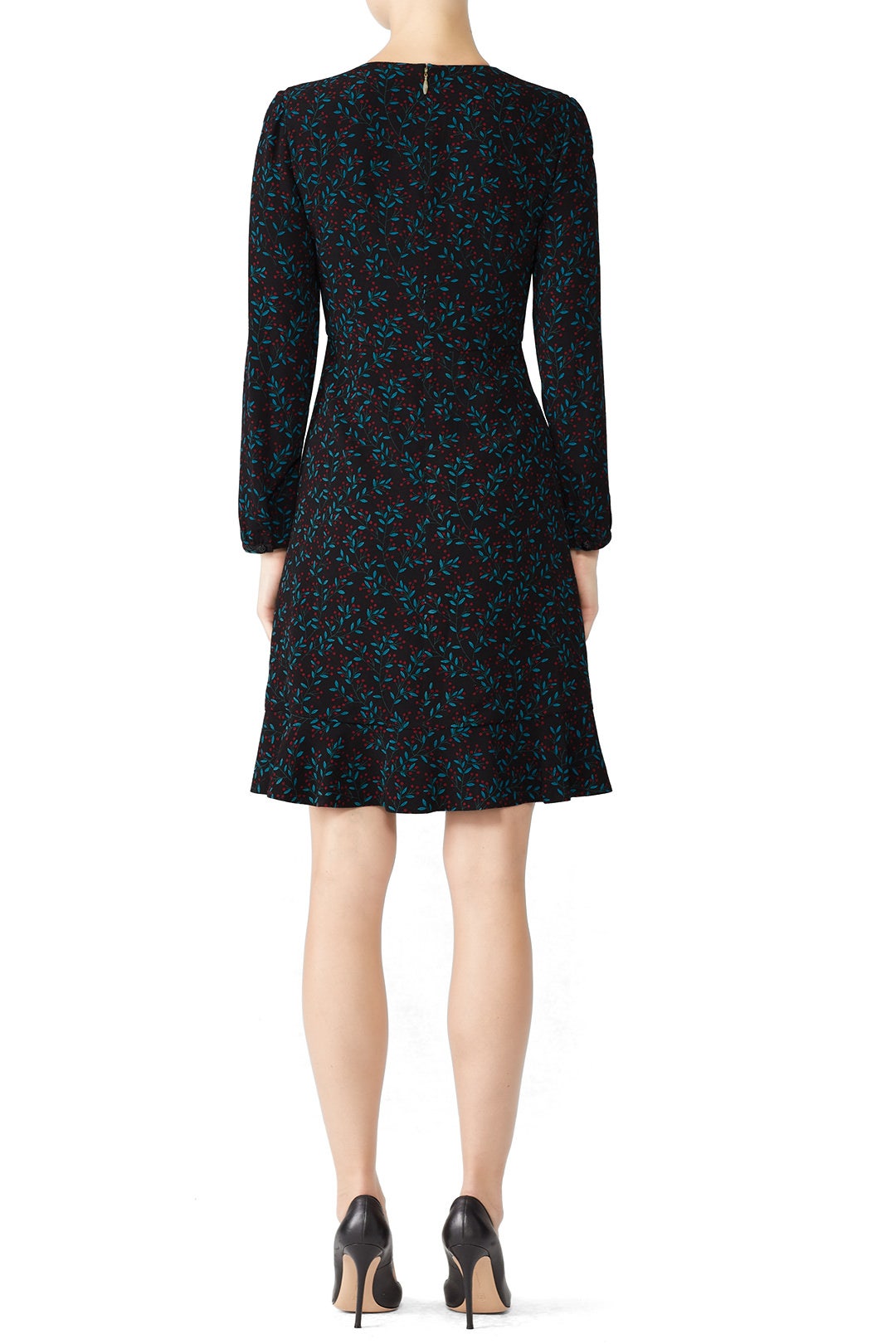 Navy Berry Flutter Dress by Draper James 2