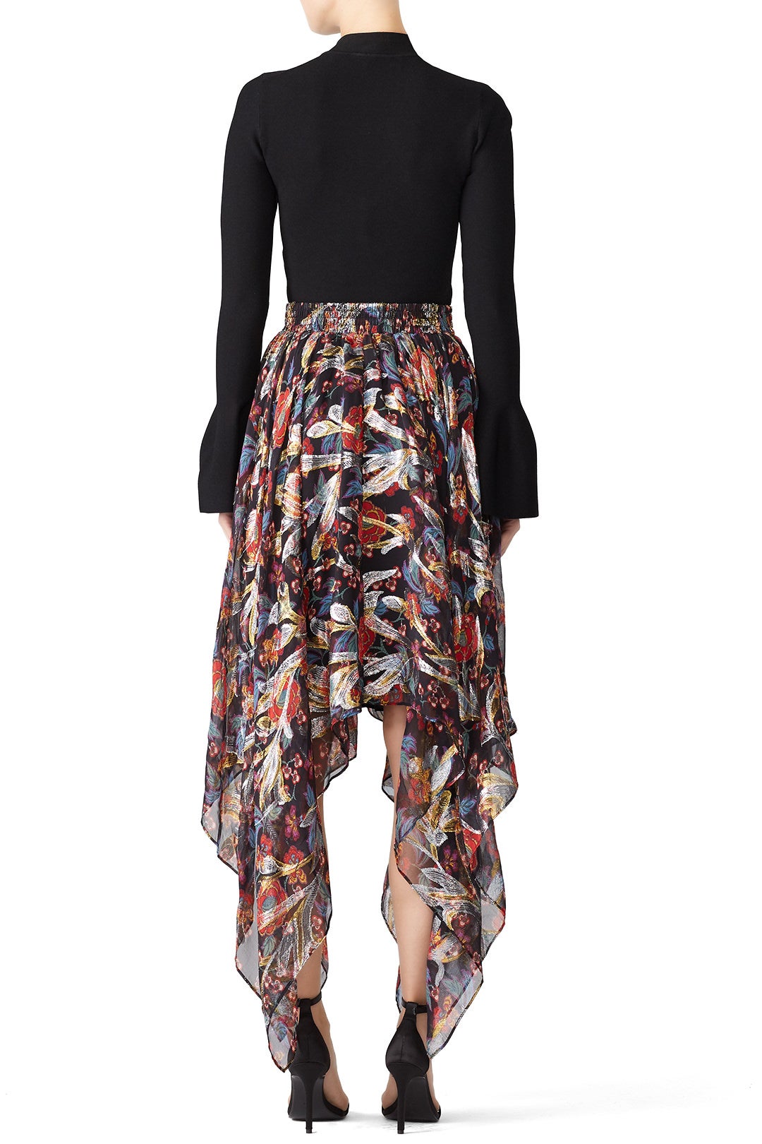 Long Asymmetrical Skirt by The Kooples 1
