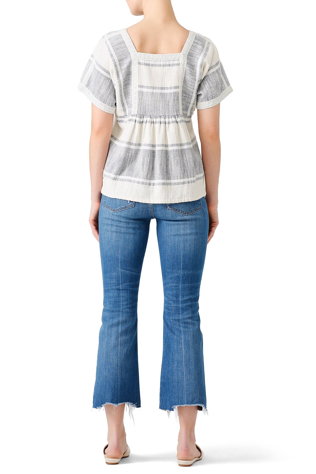 Striped Millo Top by dRA 2