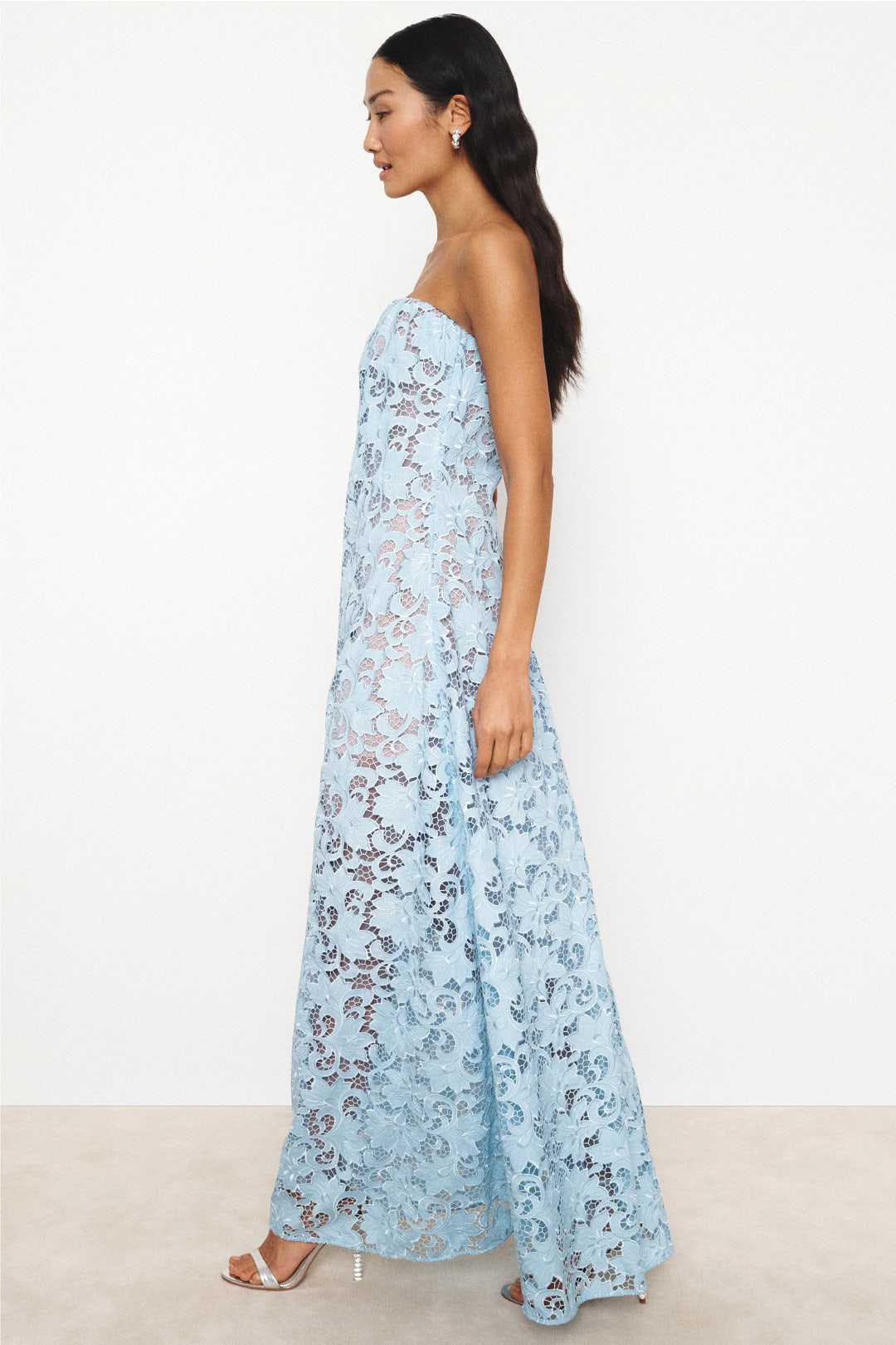 Lindsey Lace Strapless Dress by Helsi 2