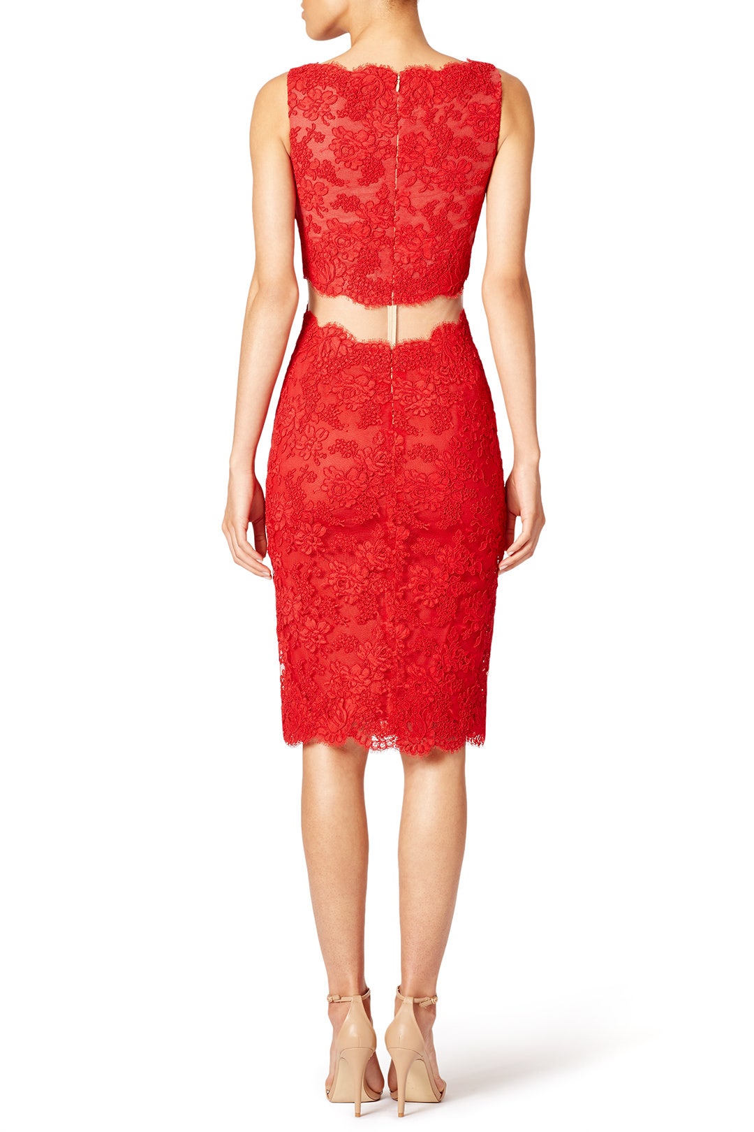 Red Keira Sheath by Reem Acra 2