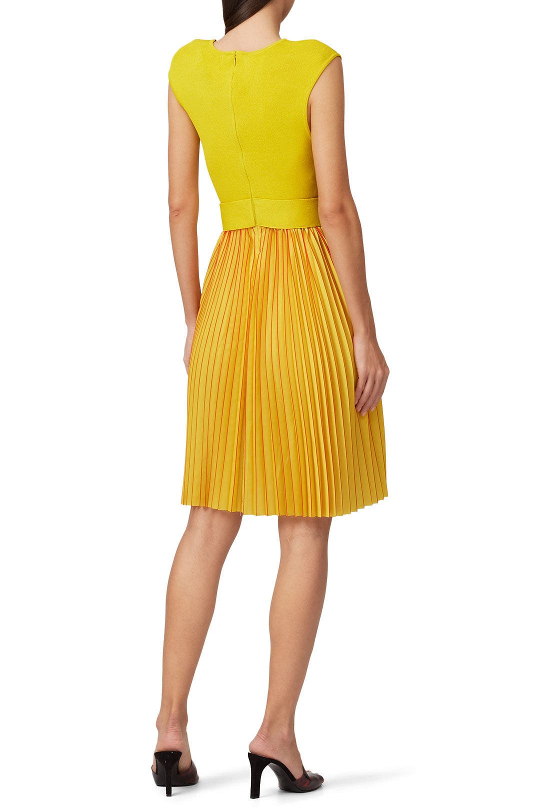 Belted Pleated Dress by Sachin & Babi 1