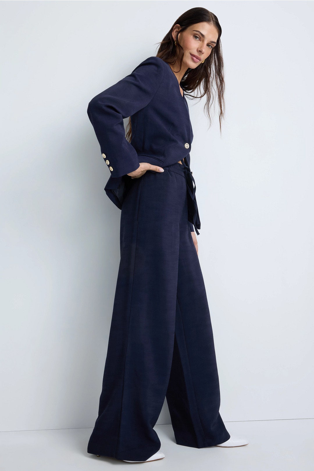 Blue Piste Drawstring Trouser by Claudie Pierlot 2