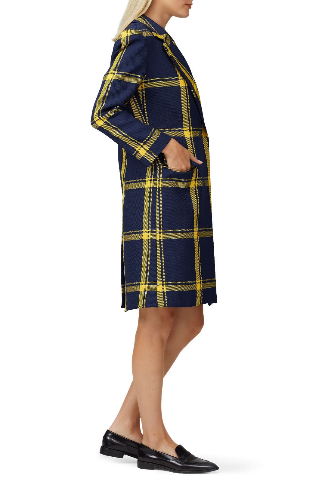 Prepster Check Shane Overcoat by Milly 1