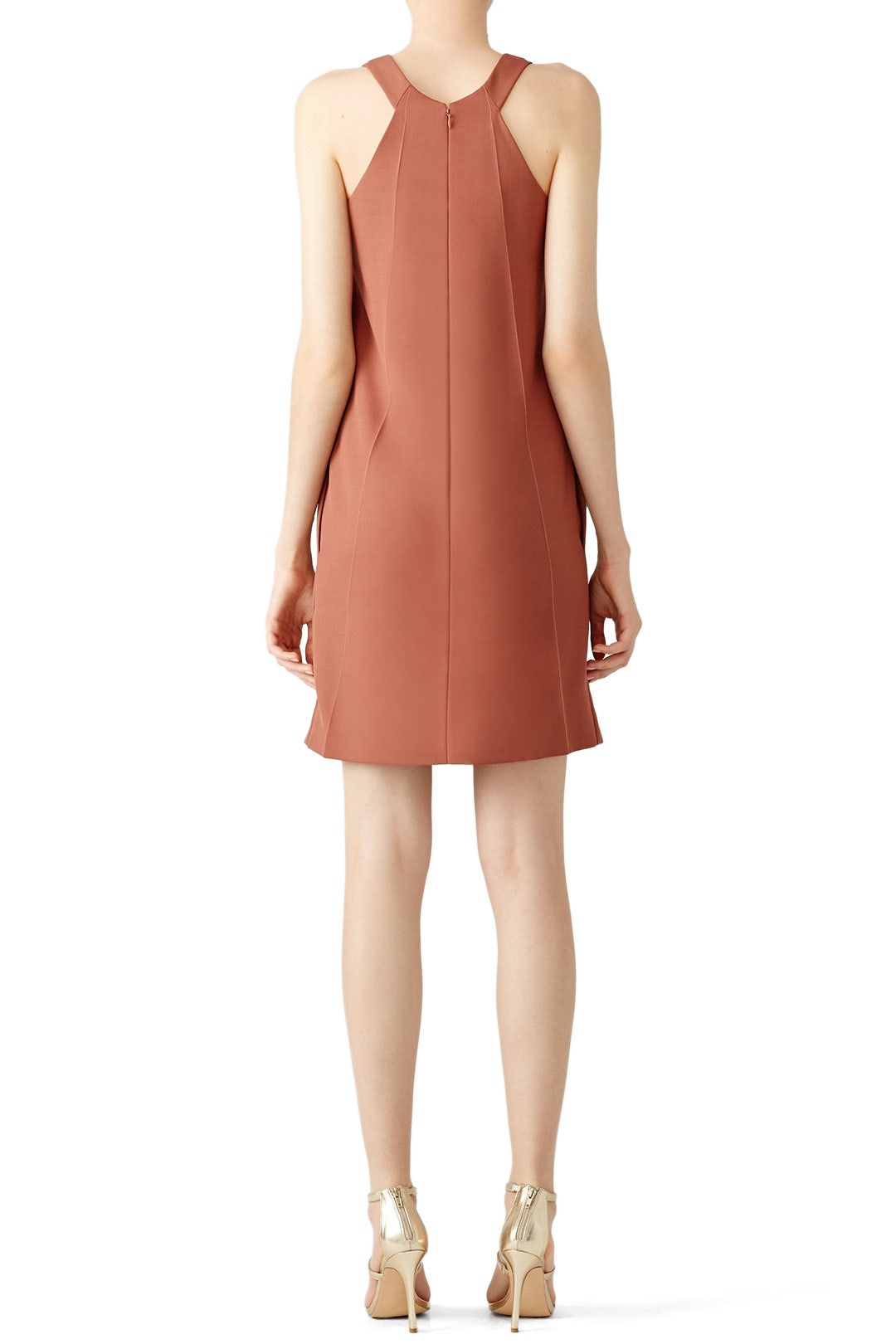 Dusty Rose Shift Dress by Nina Ricci 2