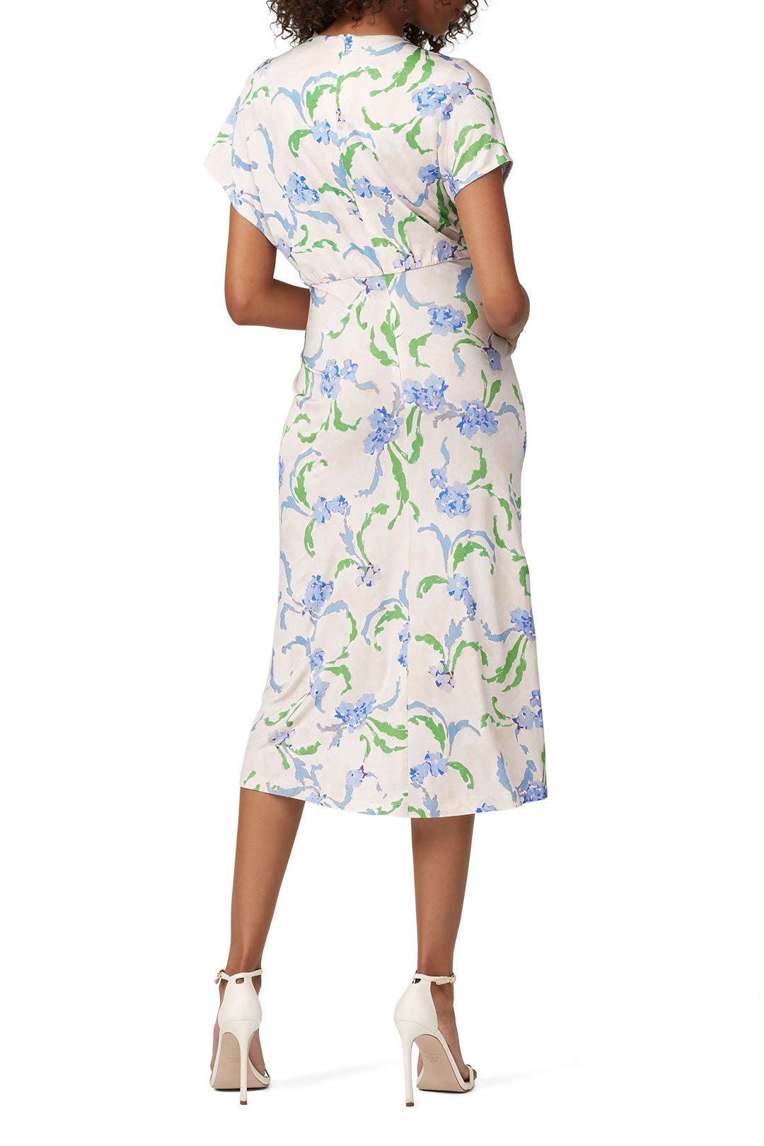 Brushstroke Floral Twist Dress by Prabal Gurung x RTR 1