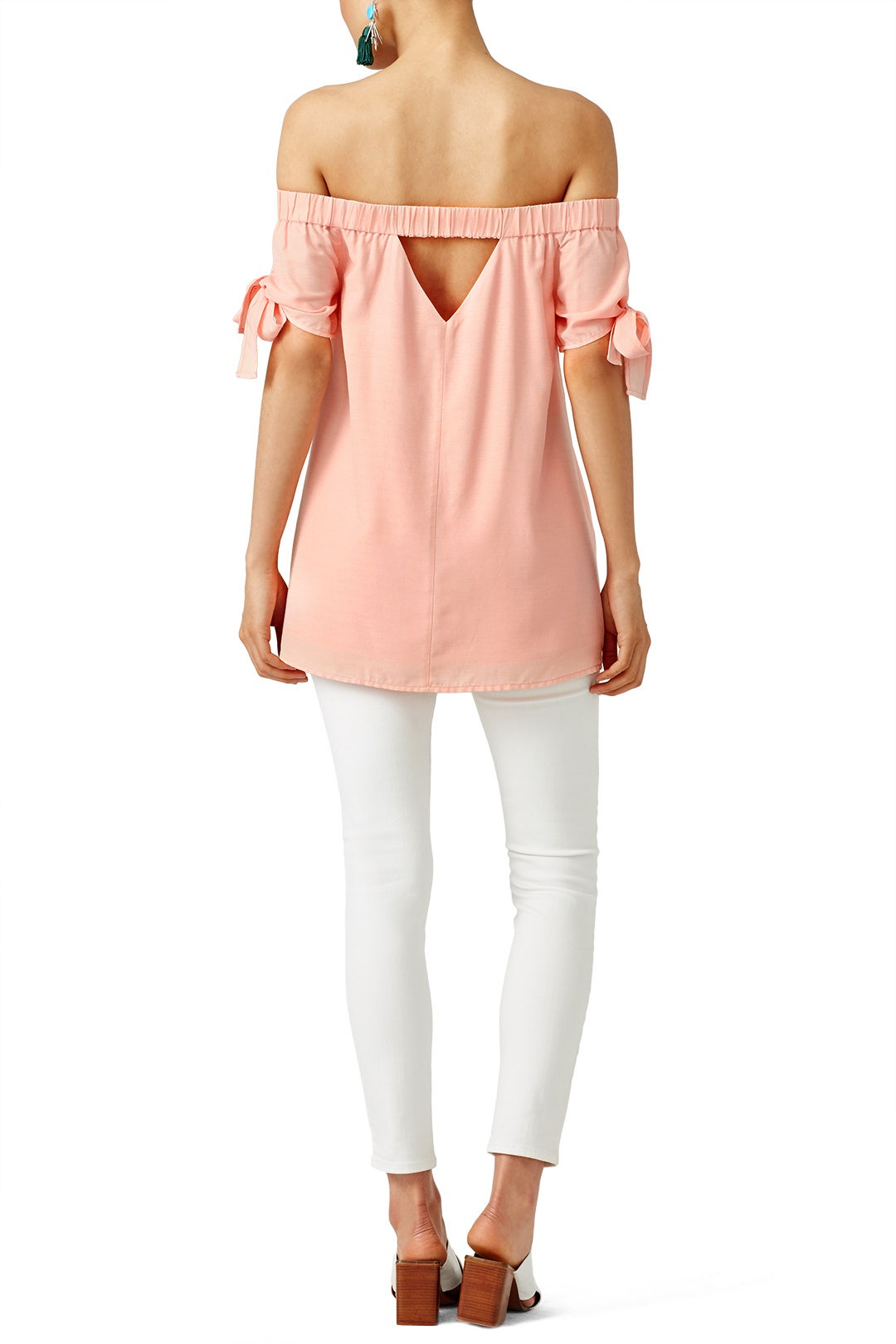 Rose Off Shoulder Blouse by J.O.A. 2