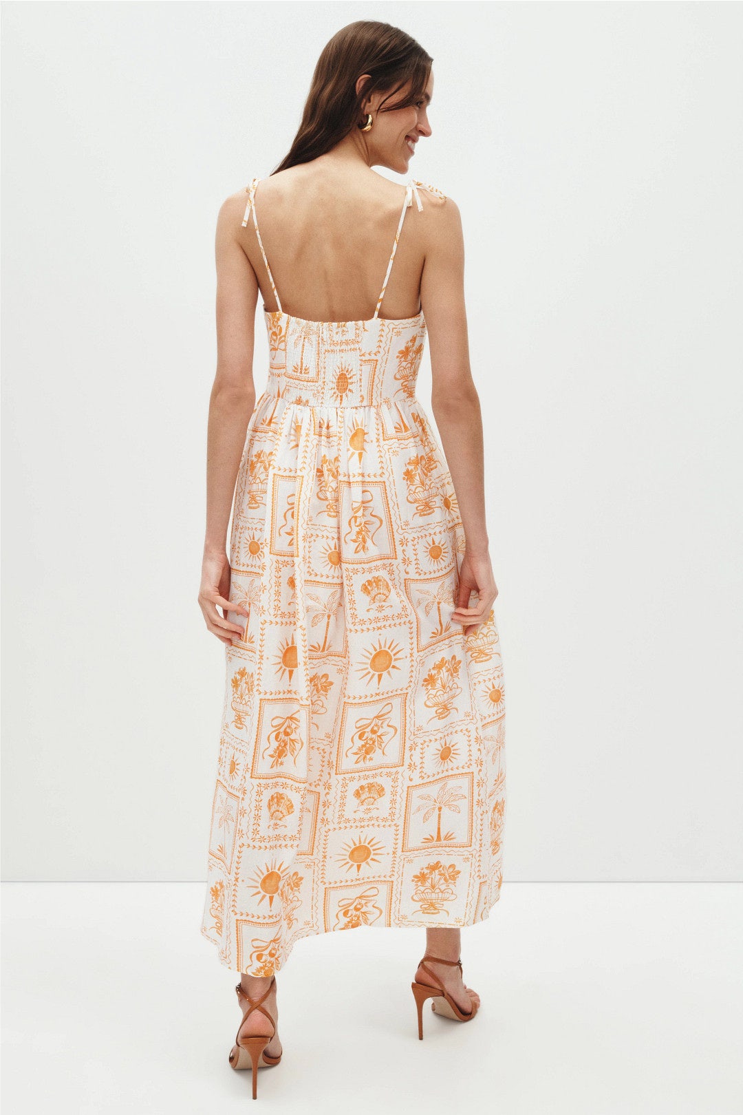 Tie Shoulder Midi Dress by Peter Som x RTR 2
