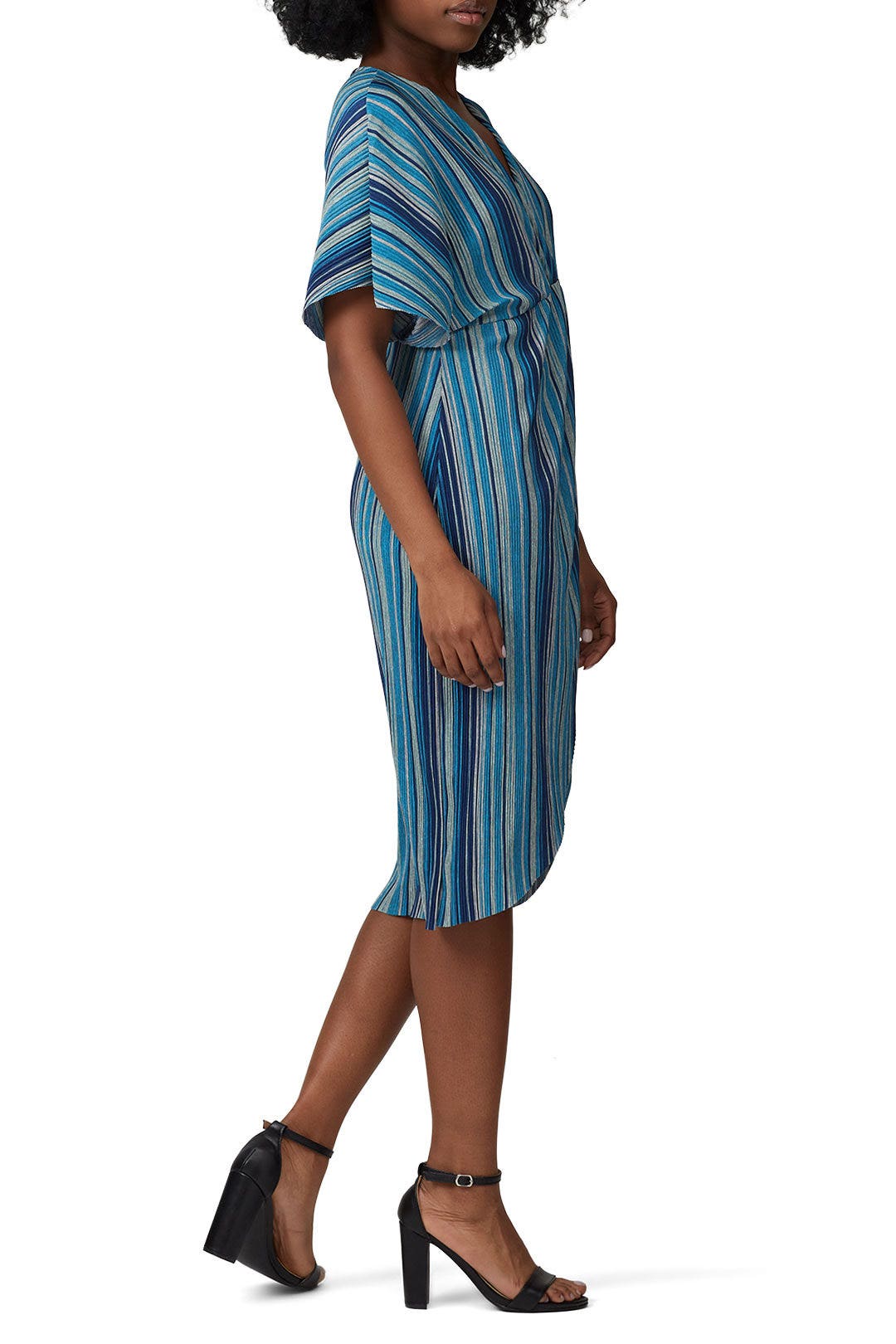 Striped Dolman Dress by Slate & Willow 2