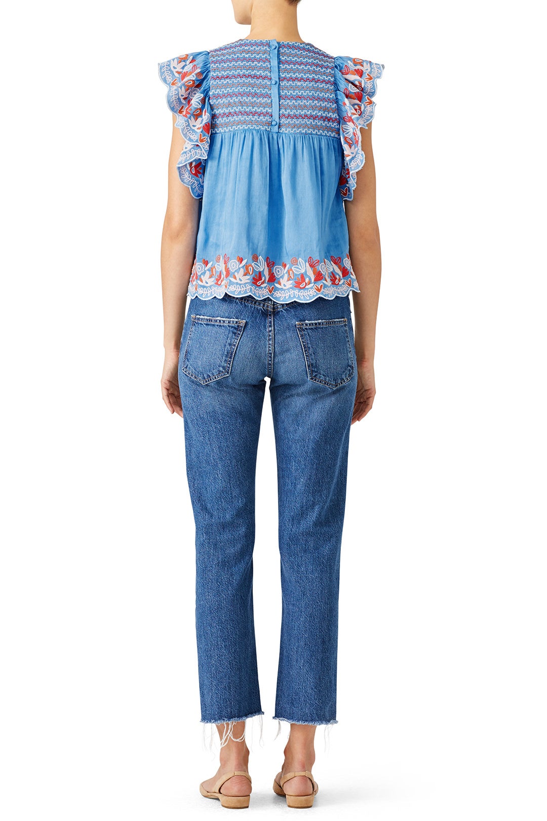 Embroidered Claire Top by AMUR 2
