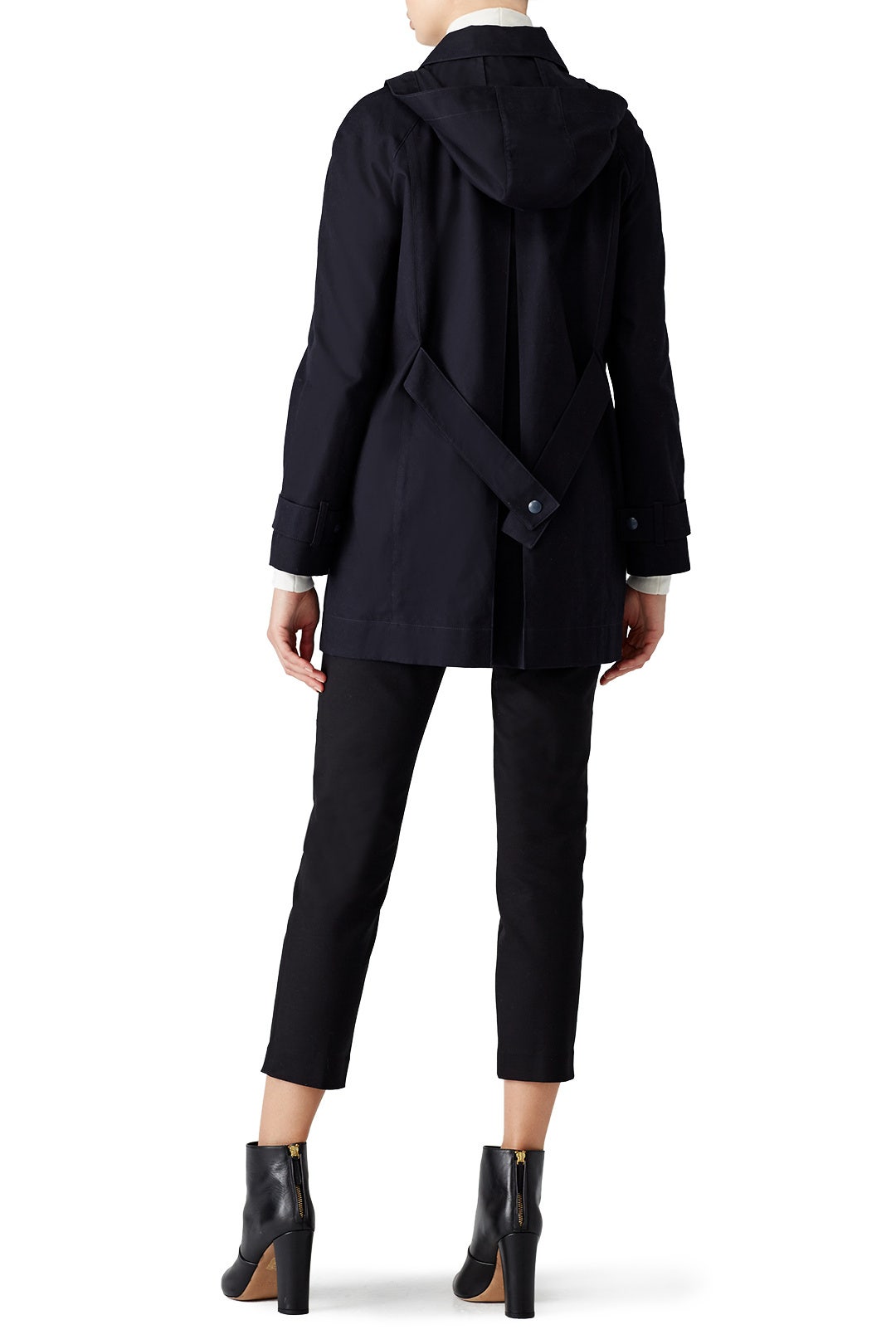 Navy Toggle Coat by Joie 1