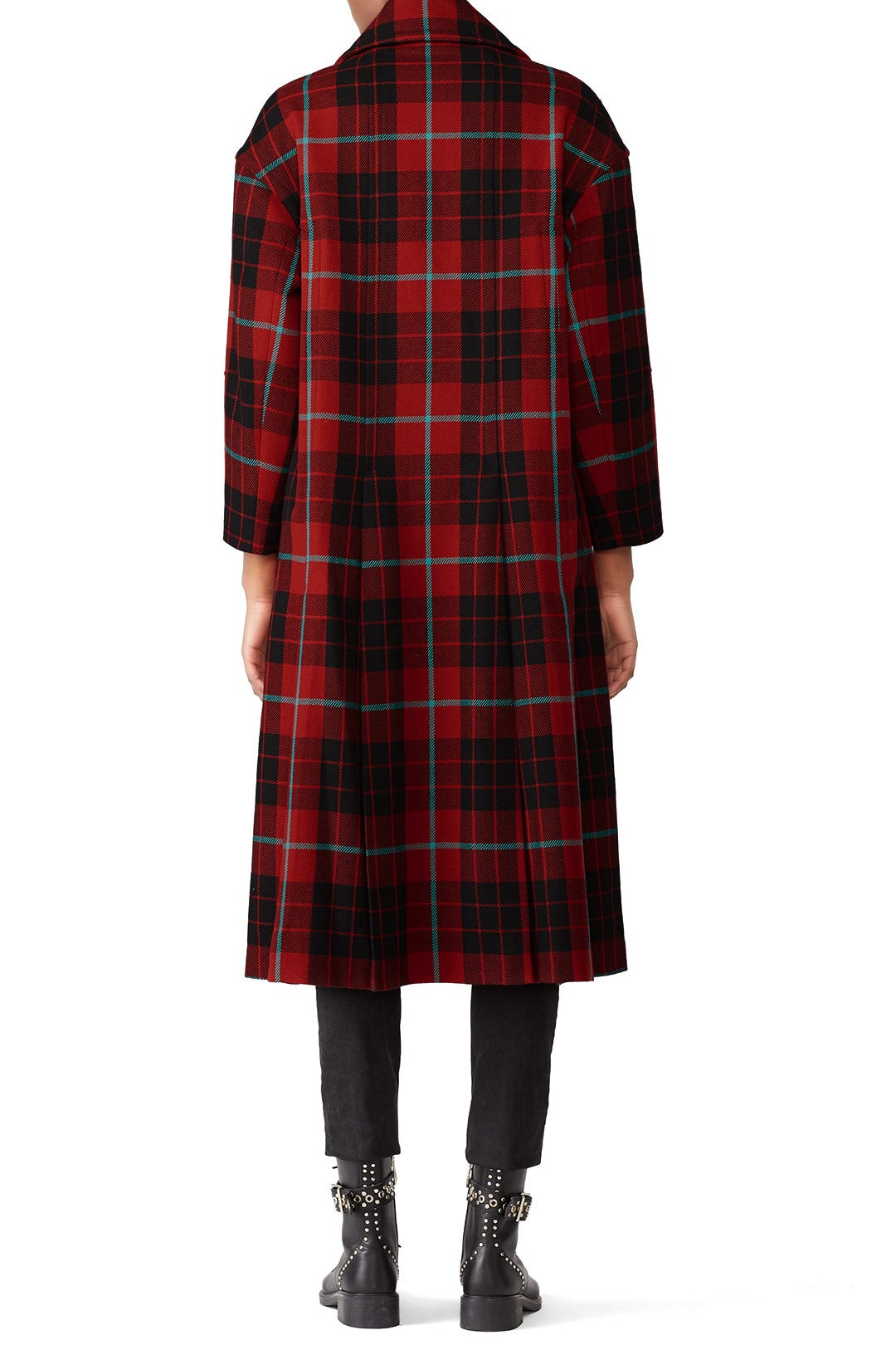 Plaid Tartan Coat by MARYLING 2