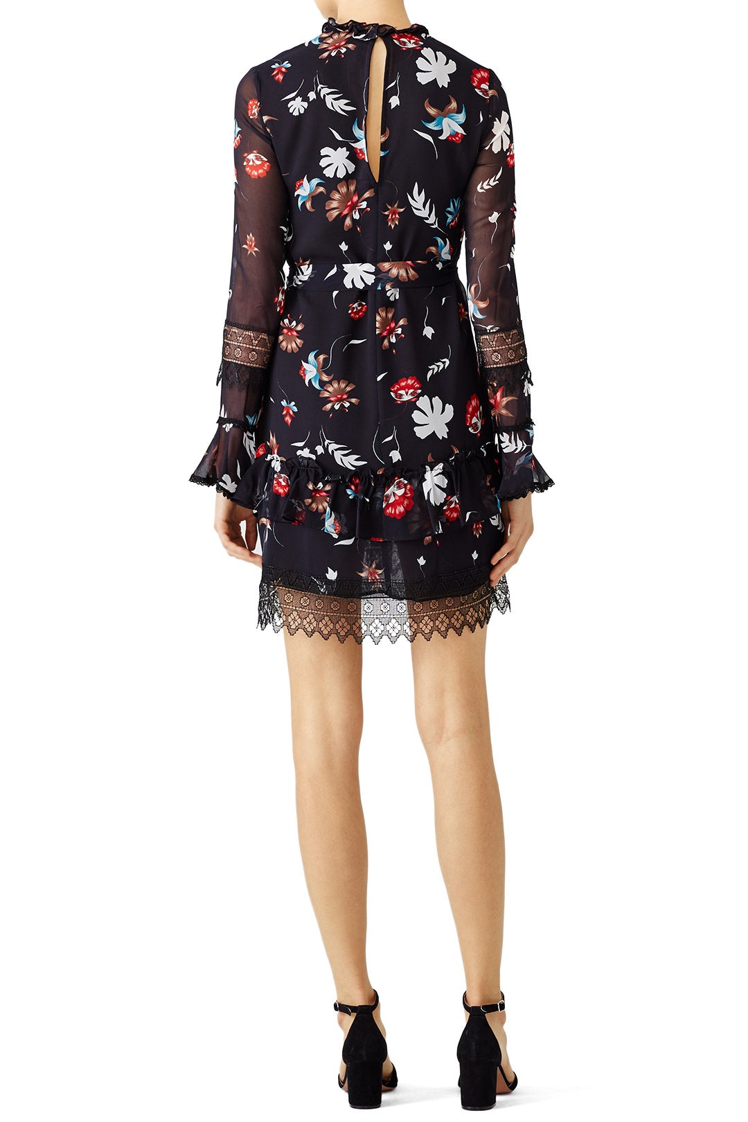 Whisper Floral Lace Dress by Nicholas 1