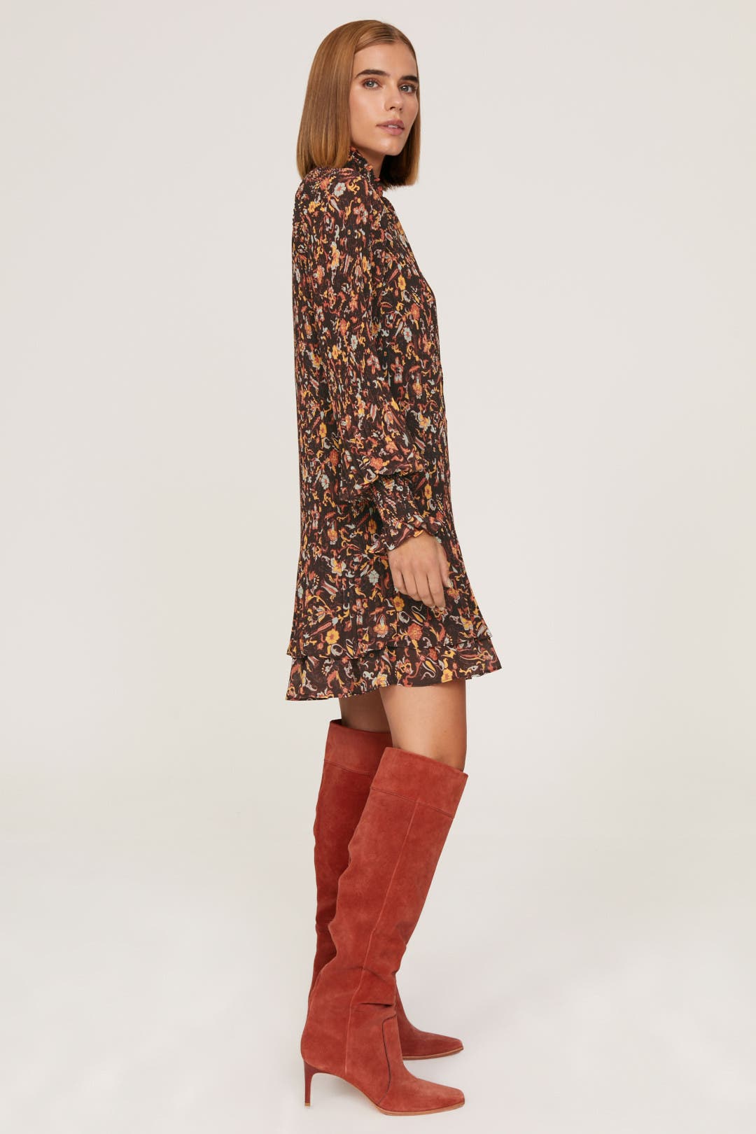 Fall Floral Dress by Derek Lam 10 Crosby x RTR | Rent the Runway