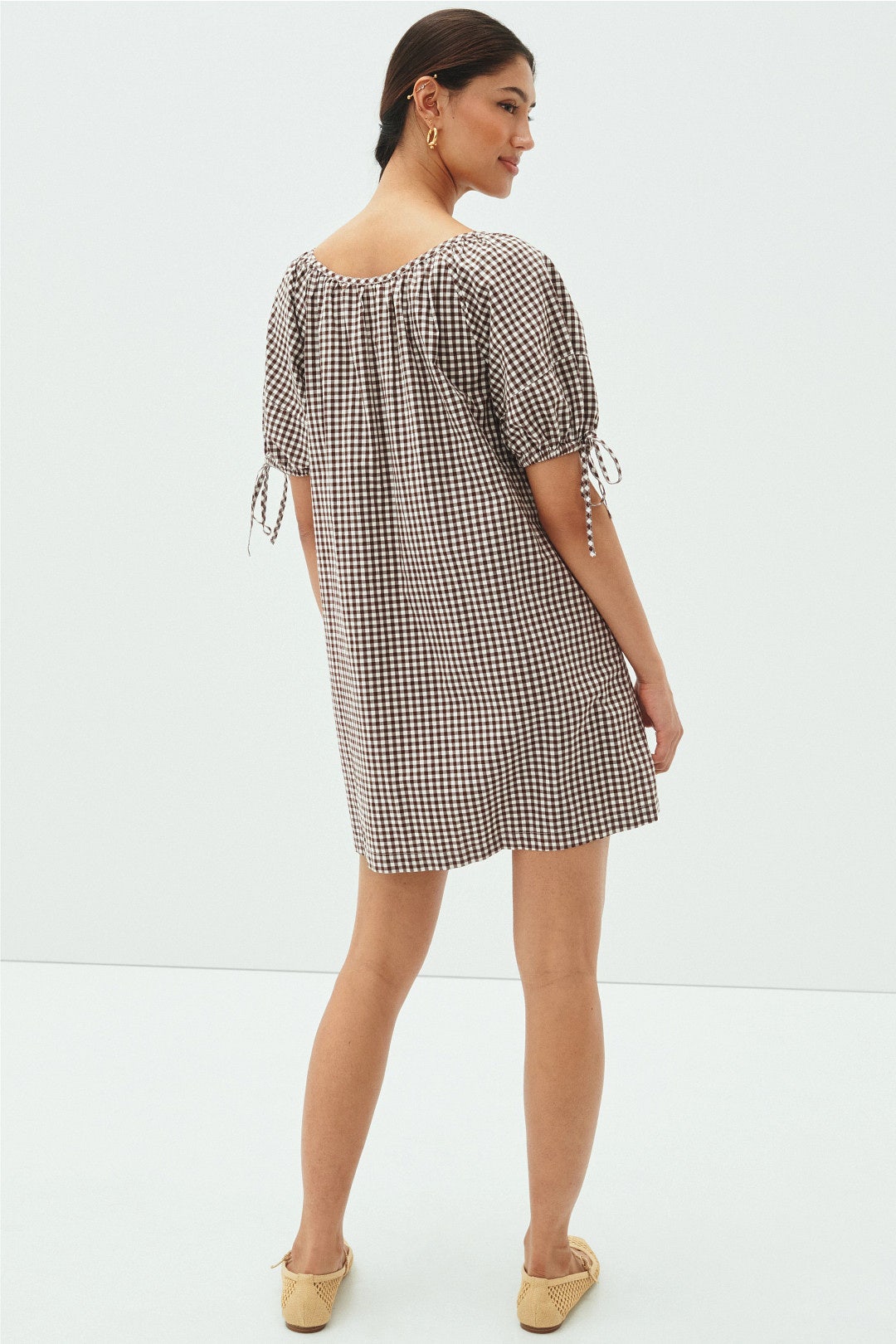 Gingham Mini Dress by Marine Layer 2