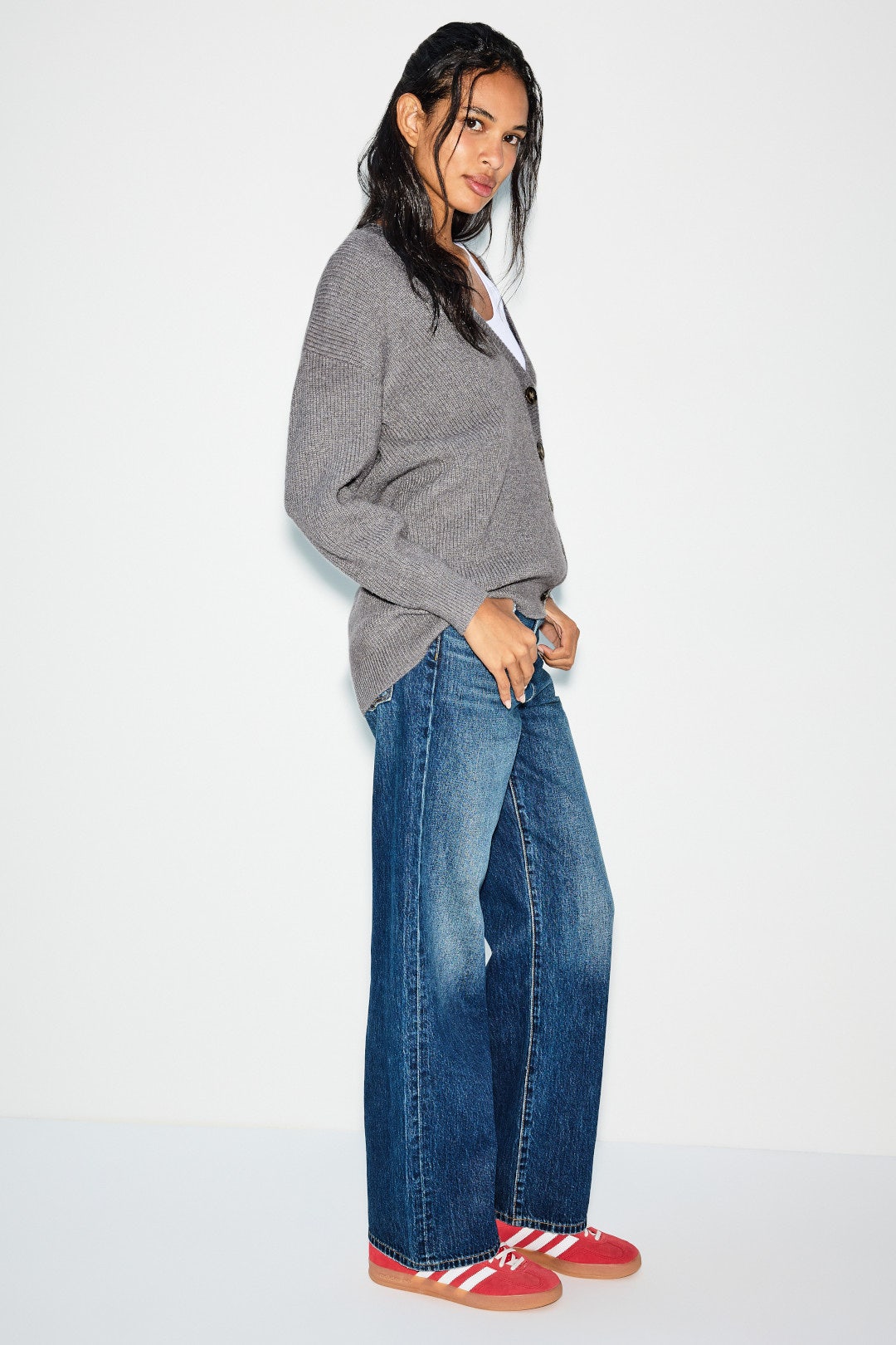 Mendoza Asymmetric Cardigan by ROAM 1