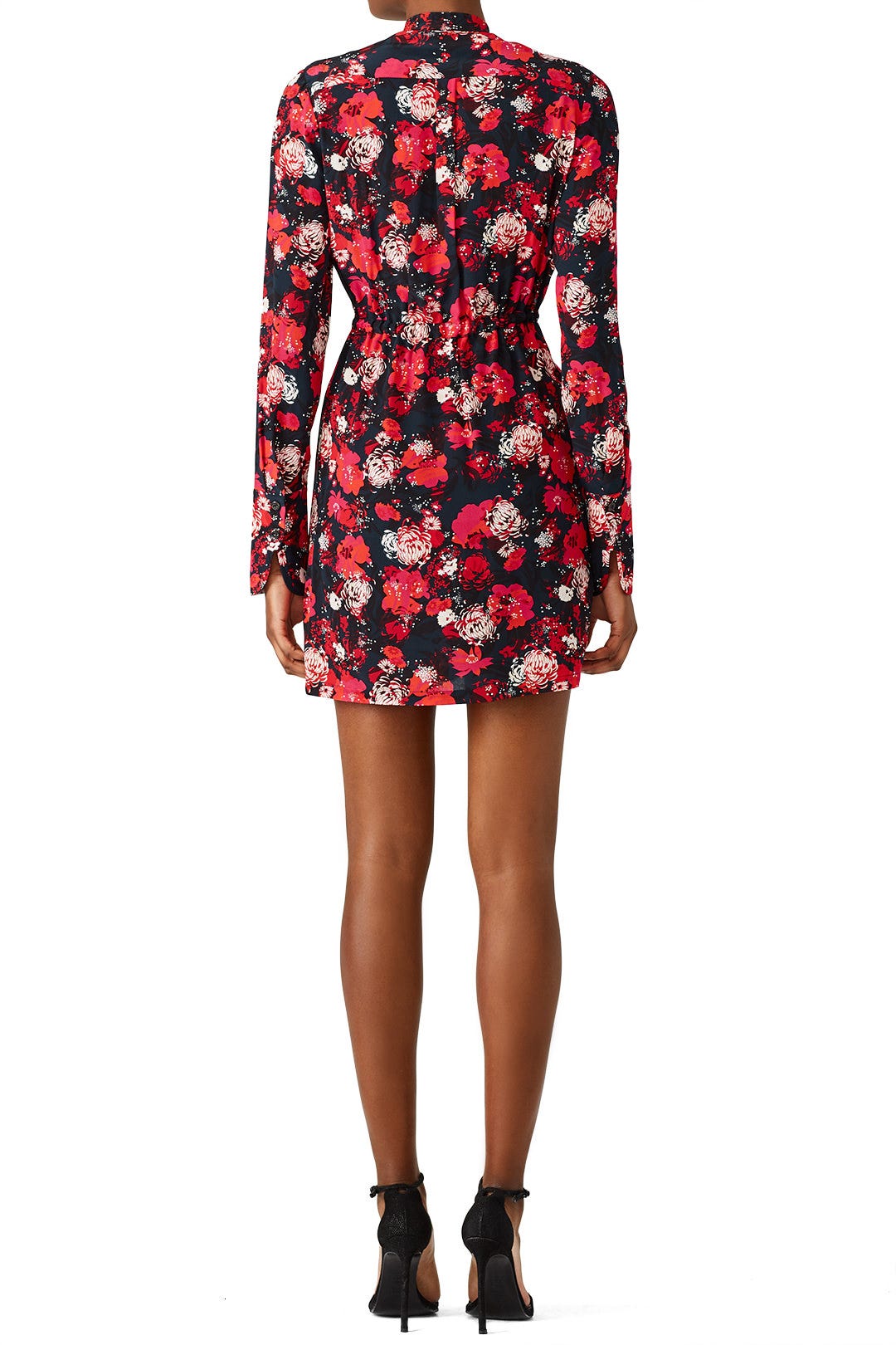 Floral Tie Shirtdress by SALONI 1