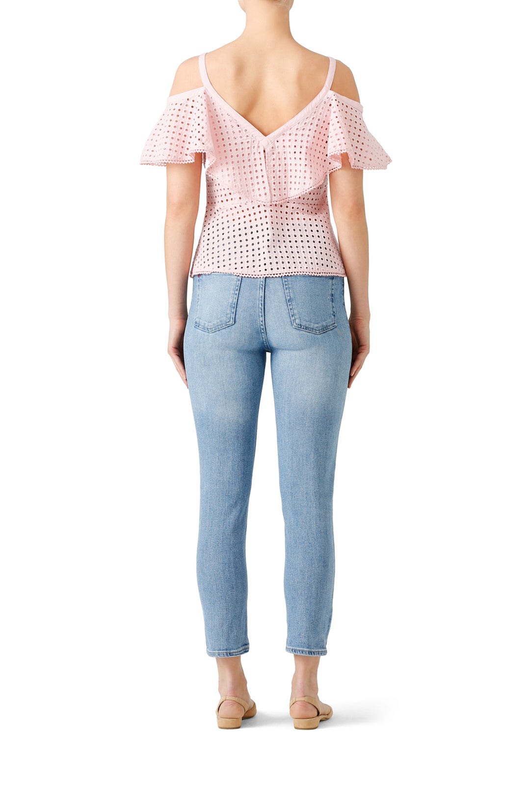 Sheer Eyelet Arletta Top by BB Dakota 2