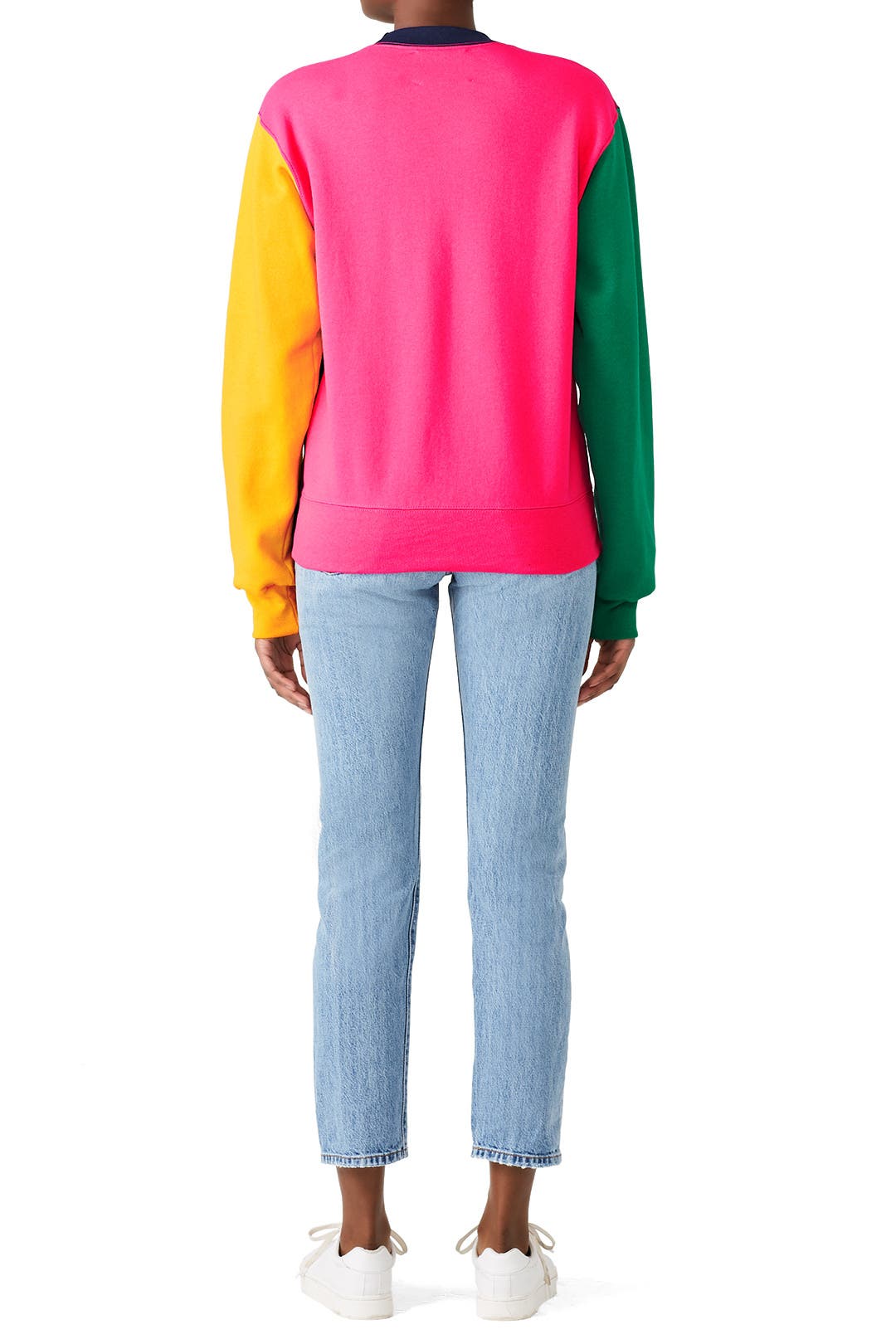 Multi Colorblock Sweatshirt by Cedric Charlier | Rent the Runway