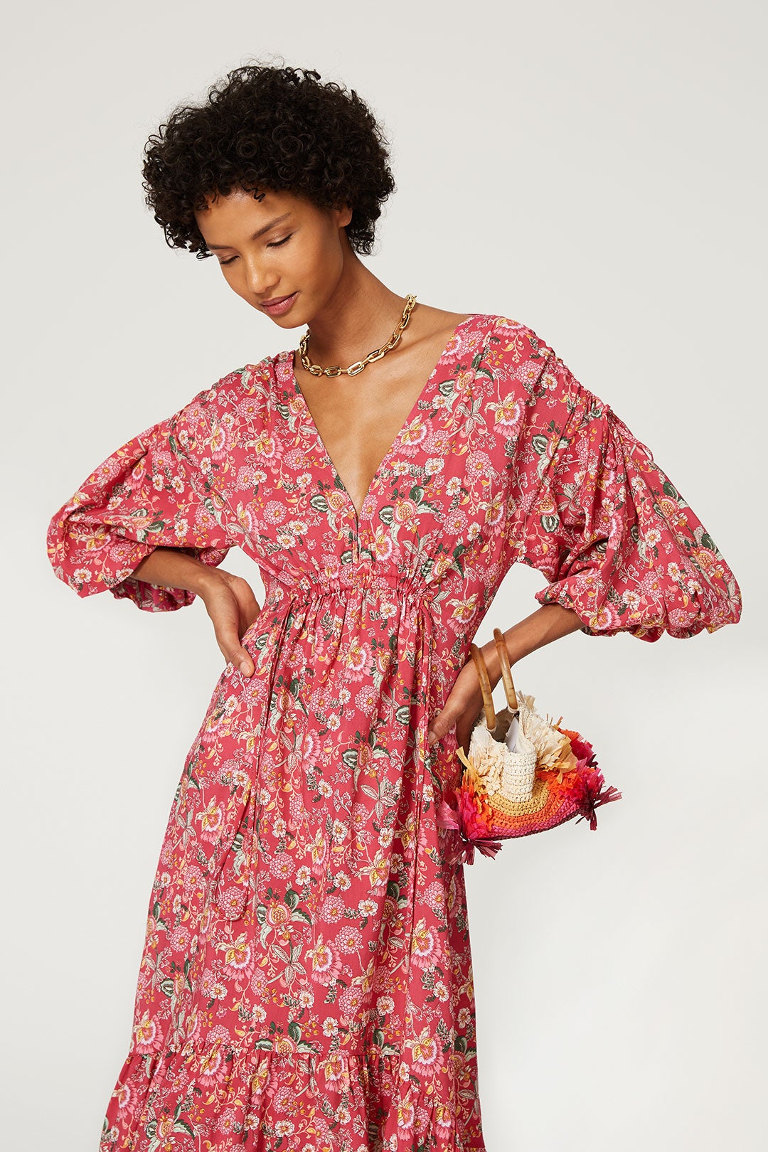 Pink Johanna Dress by MISA Los Angeles 1