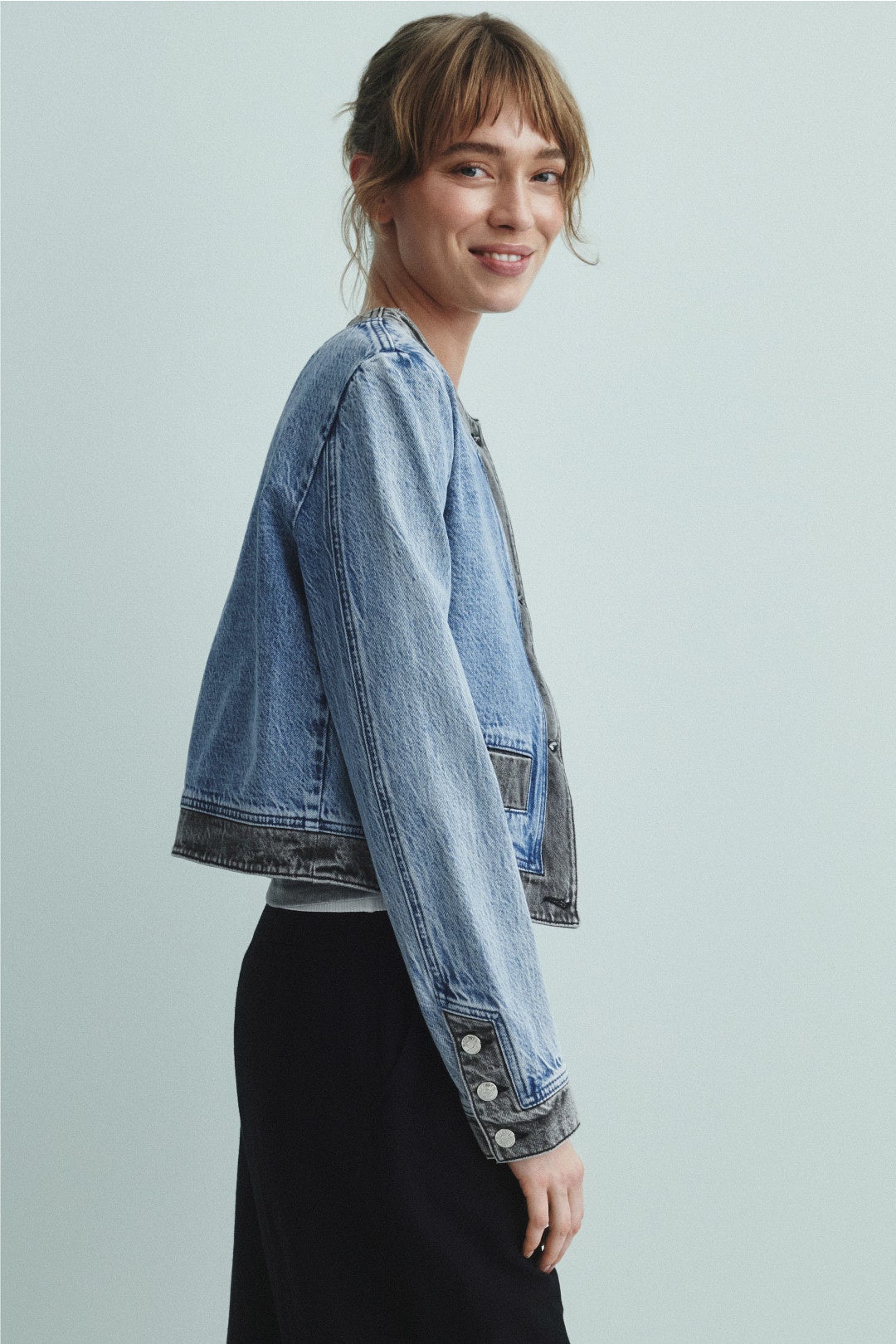 Lady Denim Jacket by Moschino Jeans 2