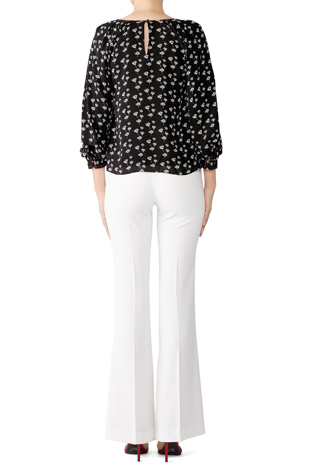 Poppy Print Gillian Top by Tanya Taylor 2