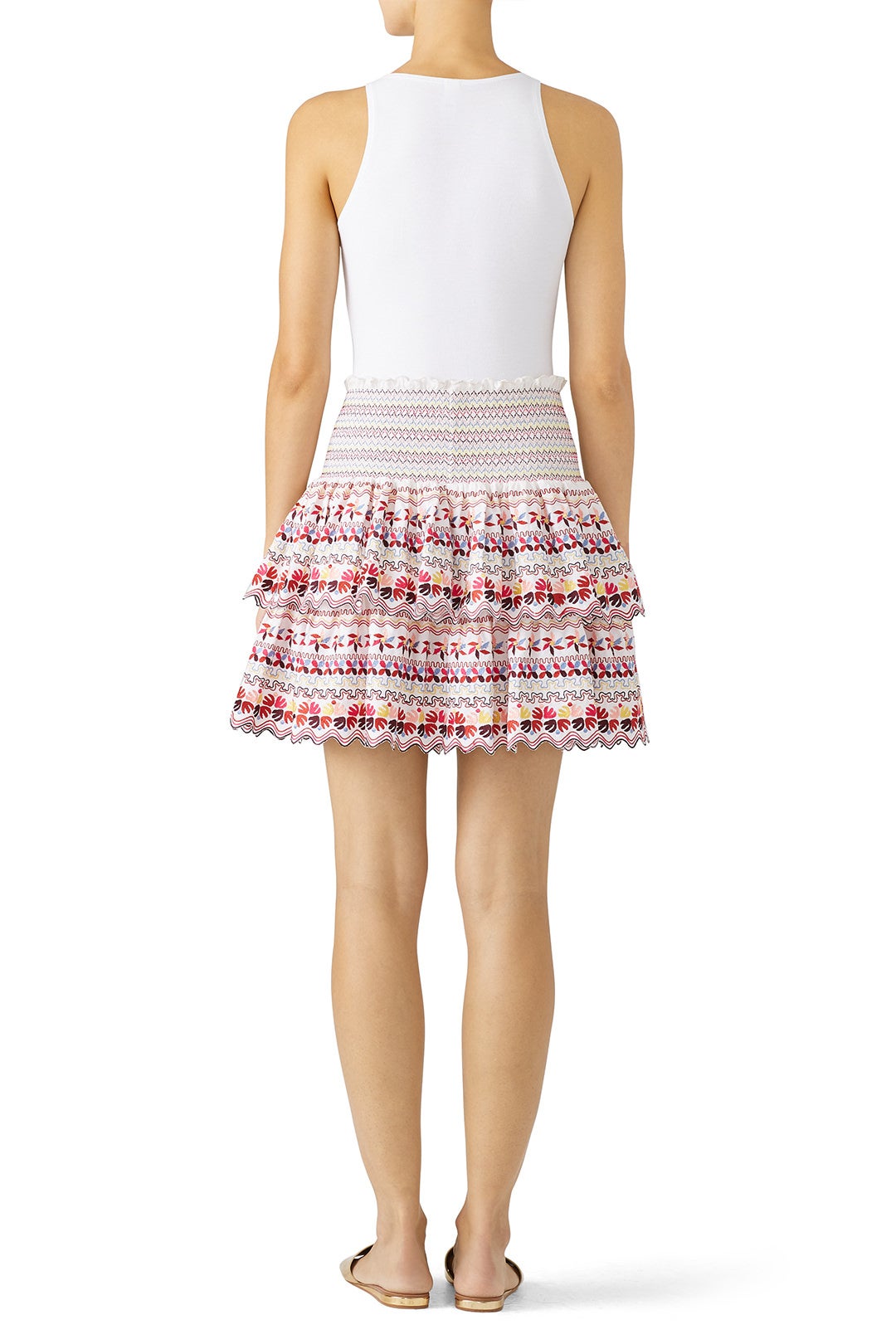Embroidered Kinsley Skirt by AMUR 2